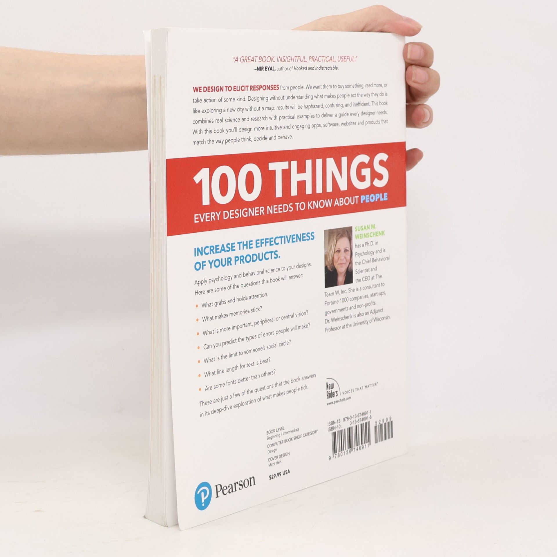 Susan Weinschenk 100 Things Every Designer Needs to Know About People