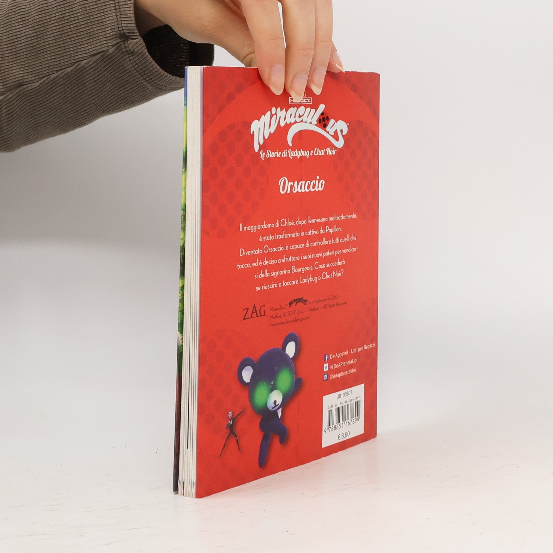 Various authors Orsaccio. Miraculous. Le storie di Ladybug e Chat Noir. Ediz. a colori
