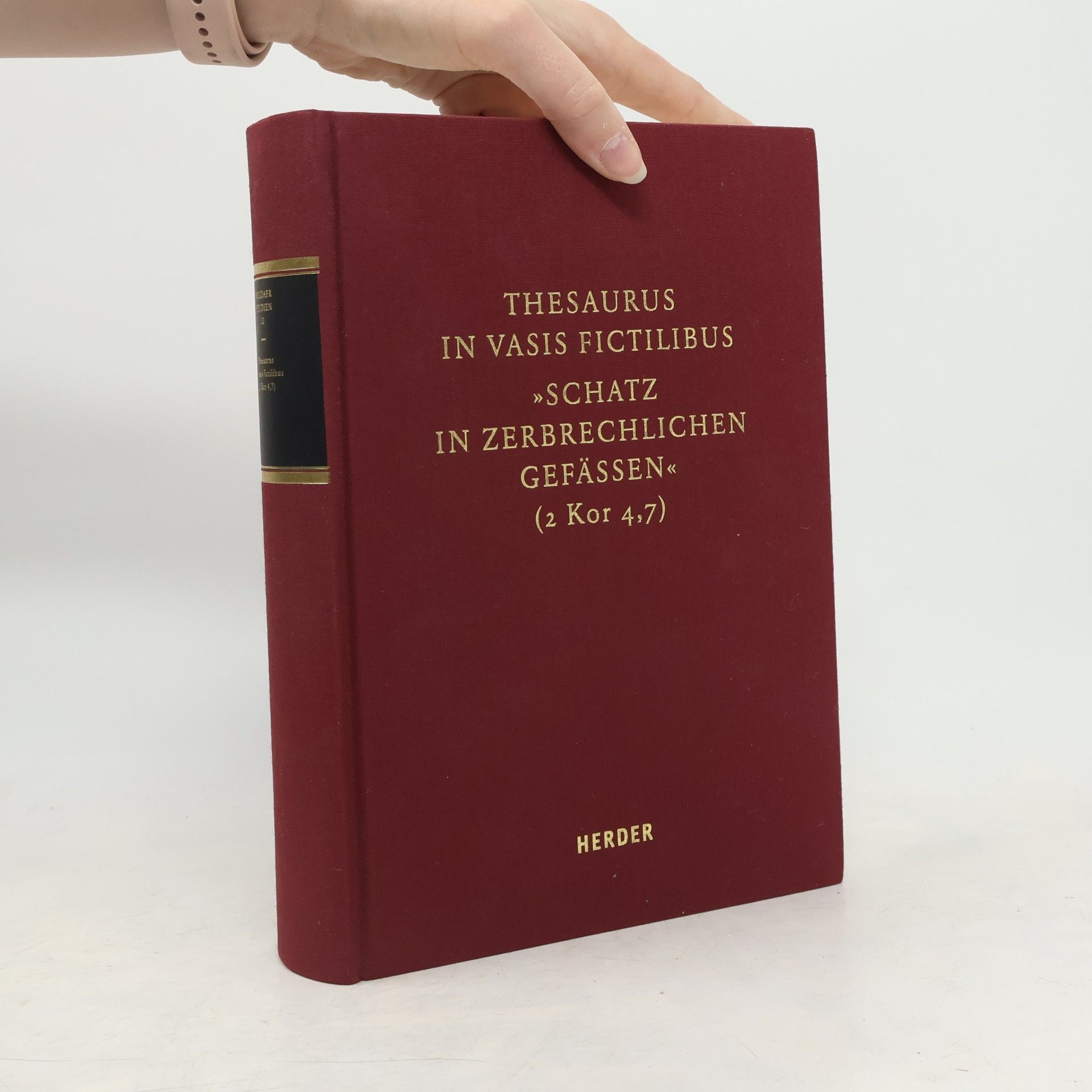 Christoph Gregor Müller Thesaurus in vasis fictilibus - "Schatz in zerbrechlichen Gefäßen" (2 Kor 4,7)