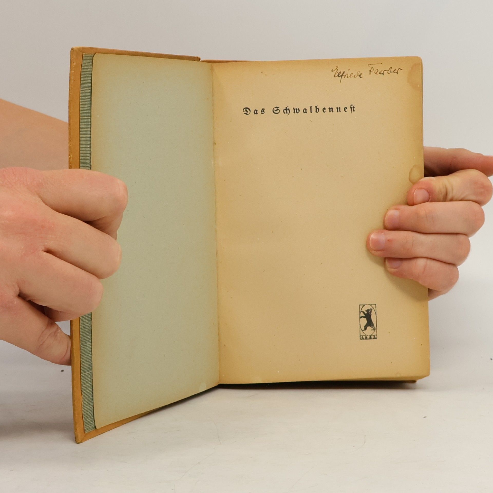 Felix Philippi Das Schwalbennest