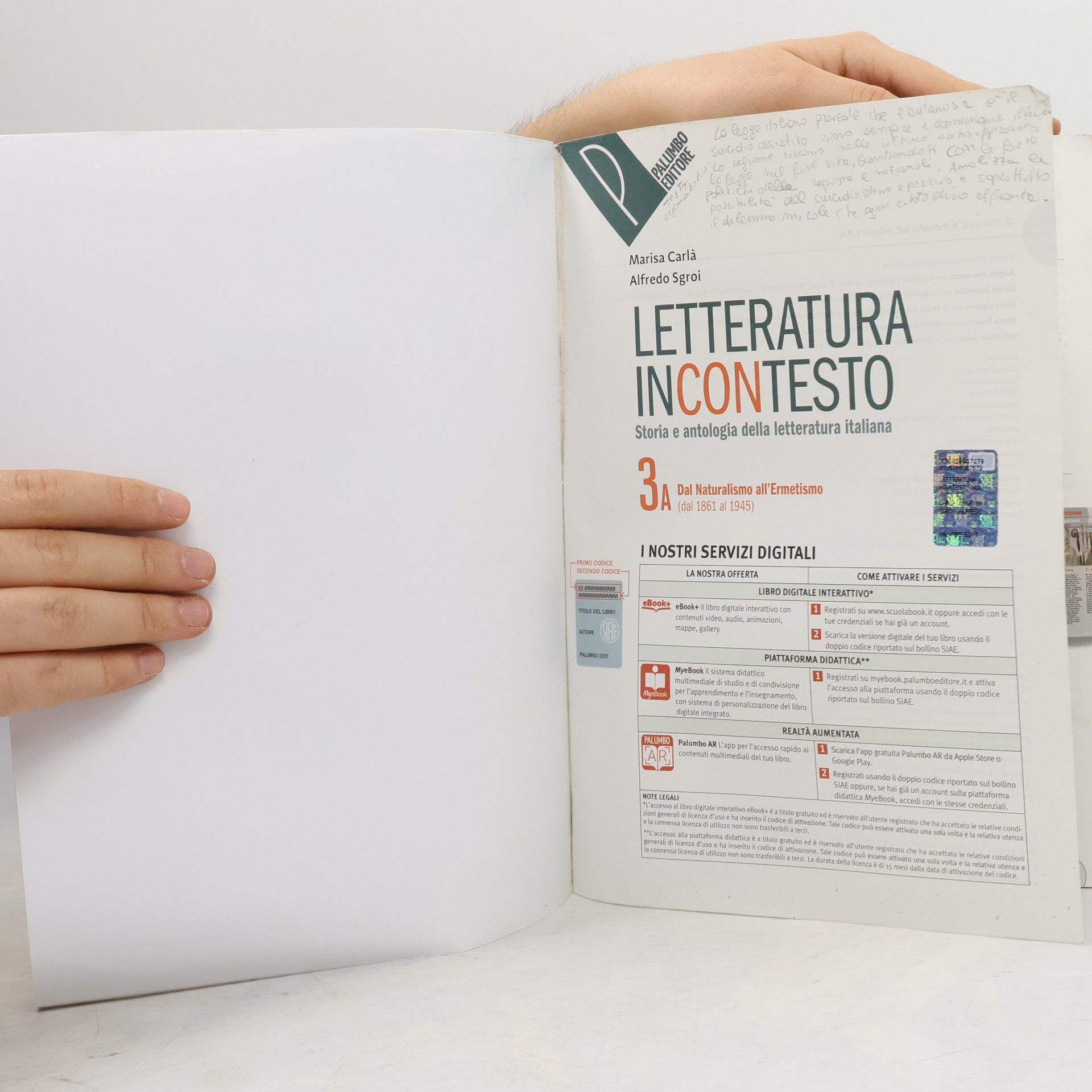 Marisa Carlá Dal Naturalismo all'Ermetismo - 3A: Letteratura incontesto