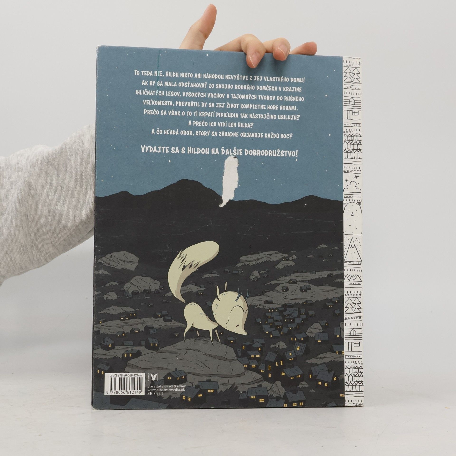 Luke Pearson Hilda a polnočný obor