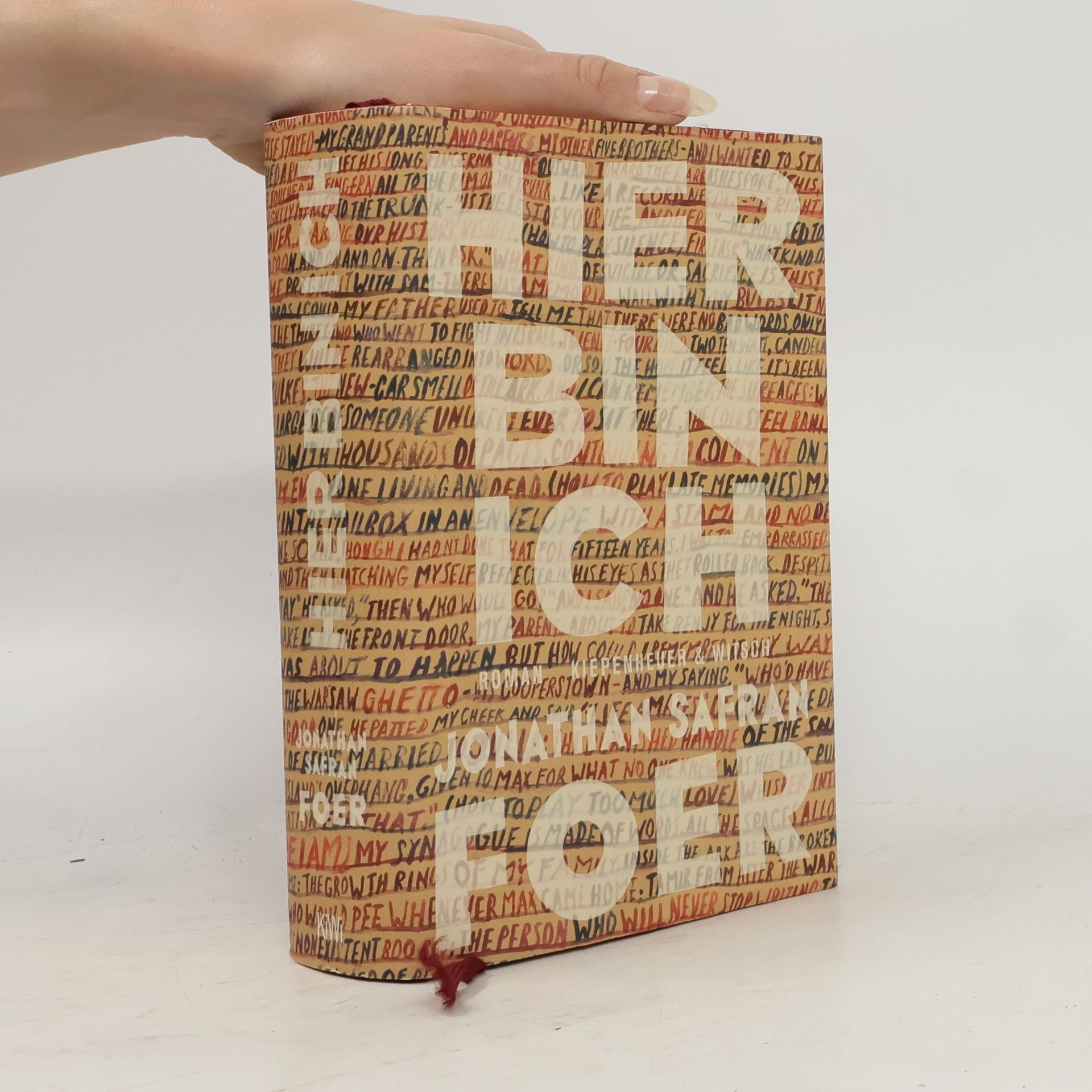 Jonathan Safran Foer Hier bin ich