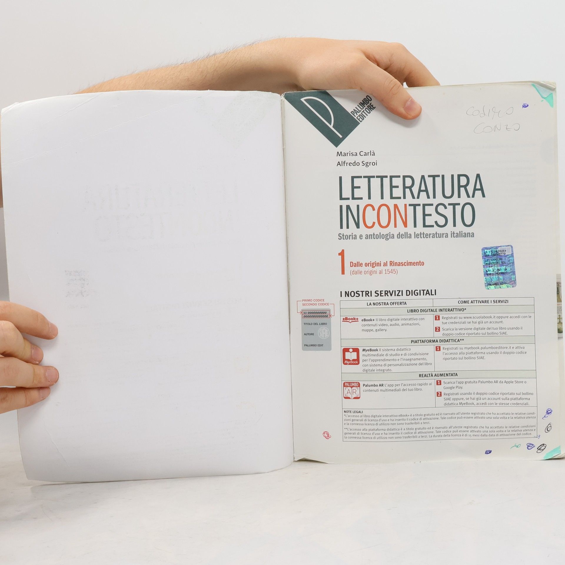 Marisa Carlá Letteratura incontesto. Storia e antologia della letteratura italiana. Per le scuole superiori. Con ebook. Con espansione online