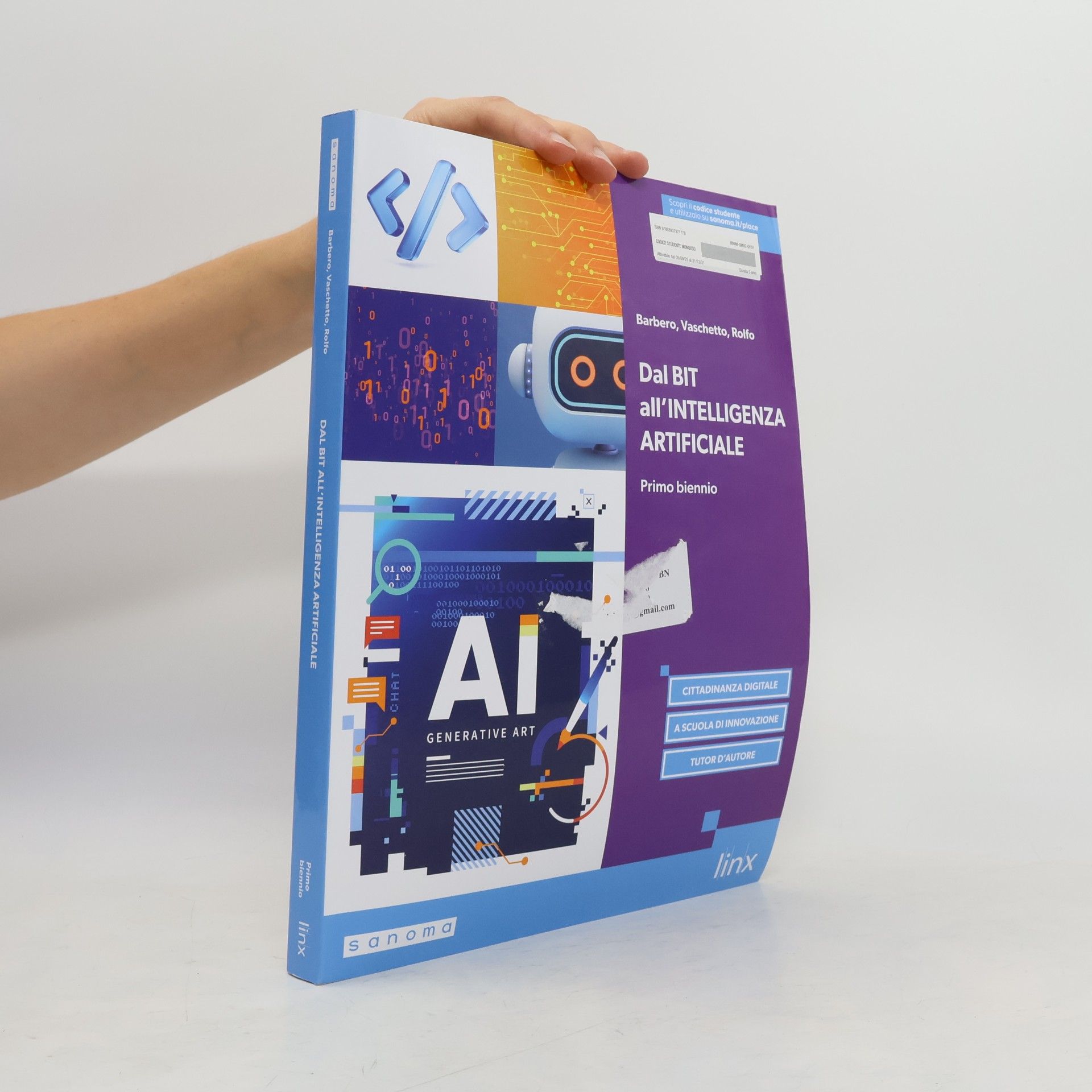 Dal BIT all'Intelligenza Artificiale. Per gli Ist. tecnici e professionali. Con e-book. Con espansione online