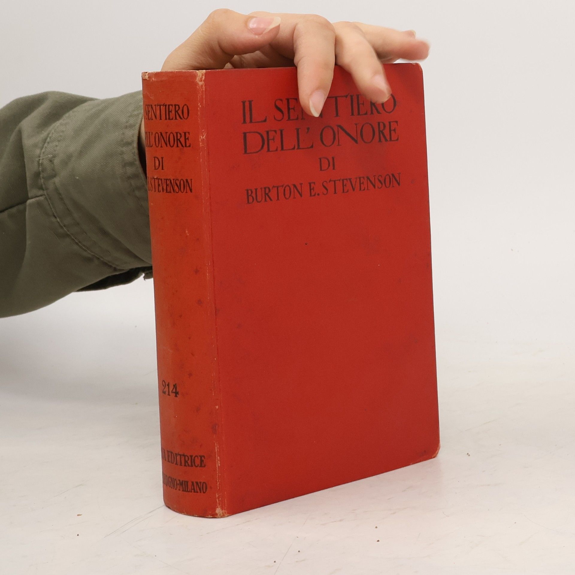 Burton E. Stevenson Il sentiero dell'onore