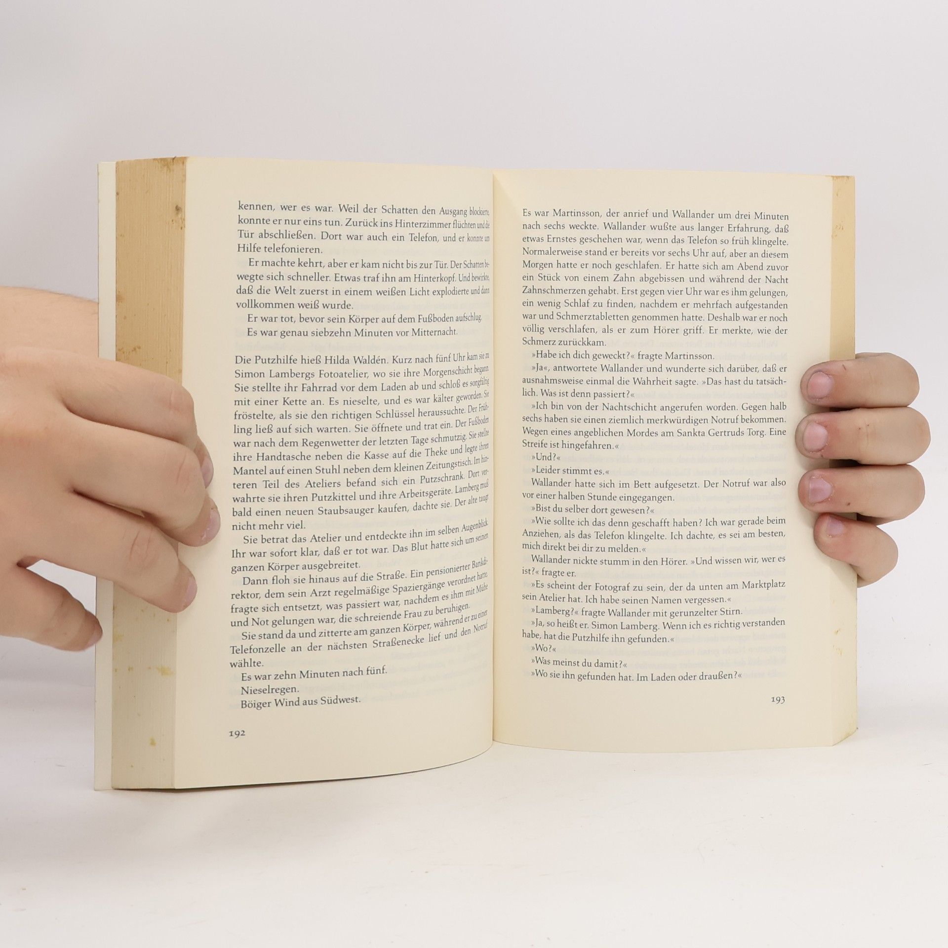 Henning Mankell Wallanders erster Fall