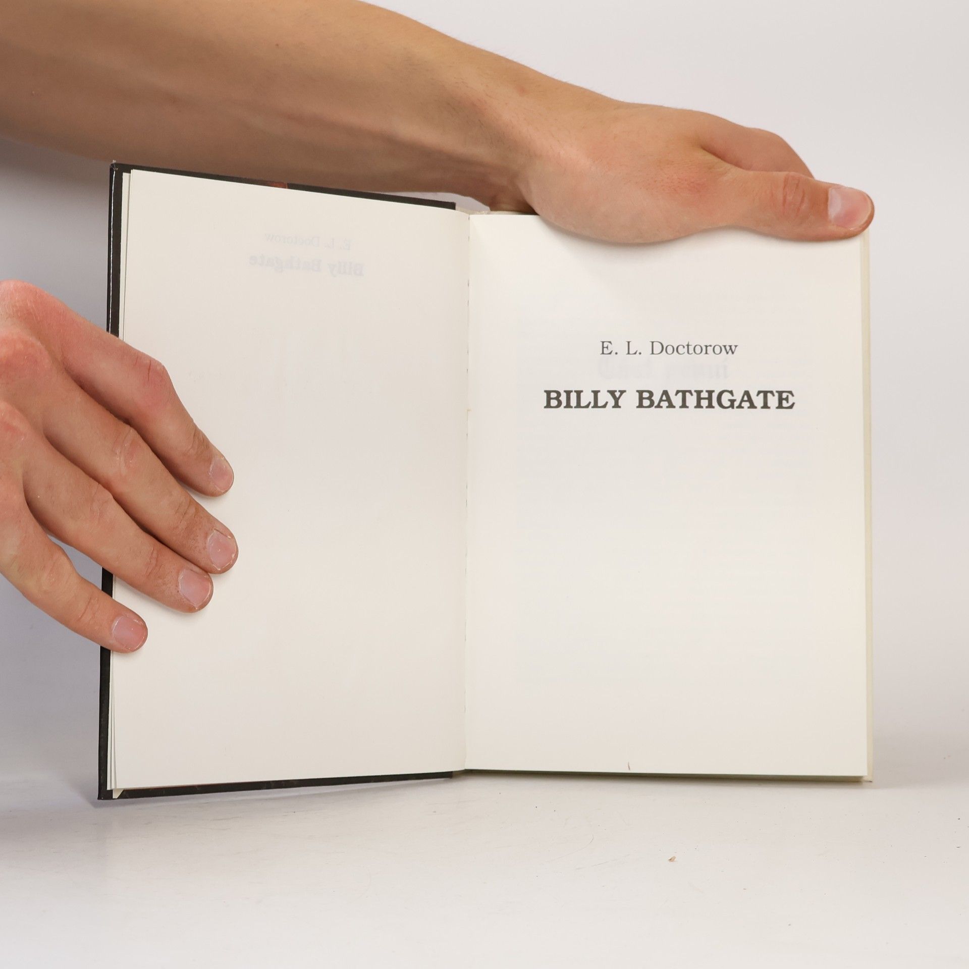 E. L. Doctorow Billy Bathgate