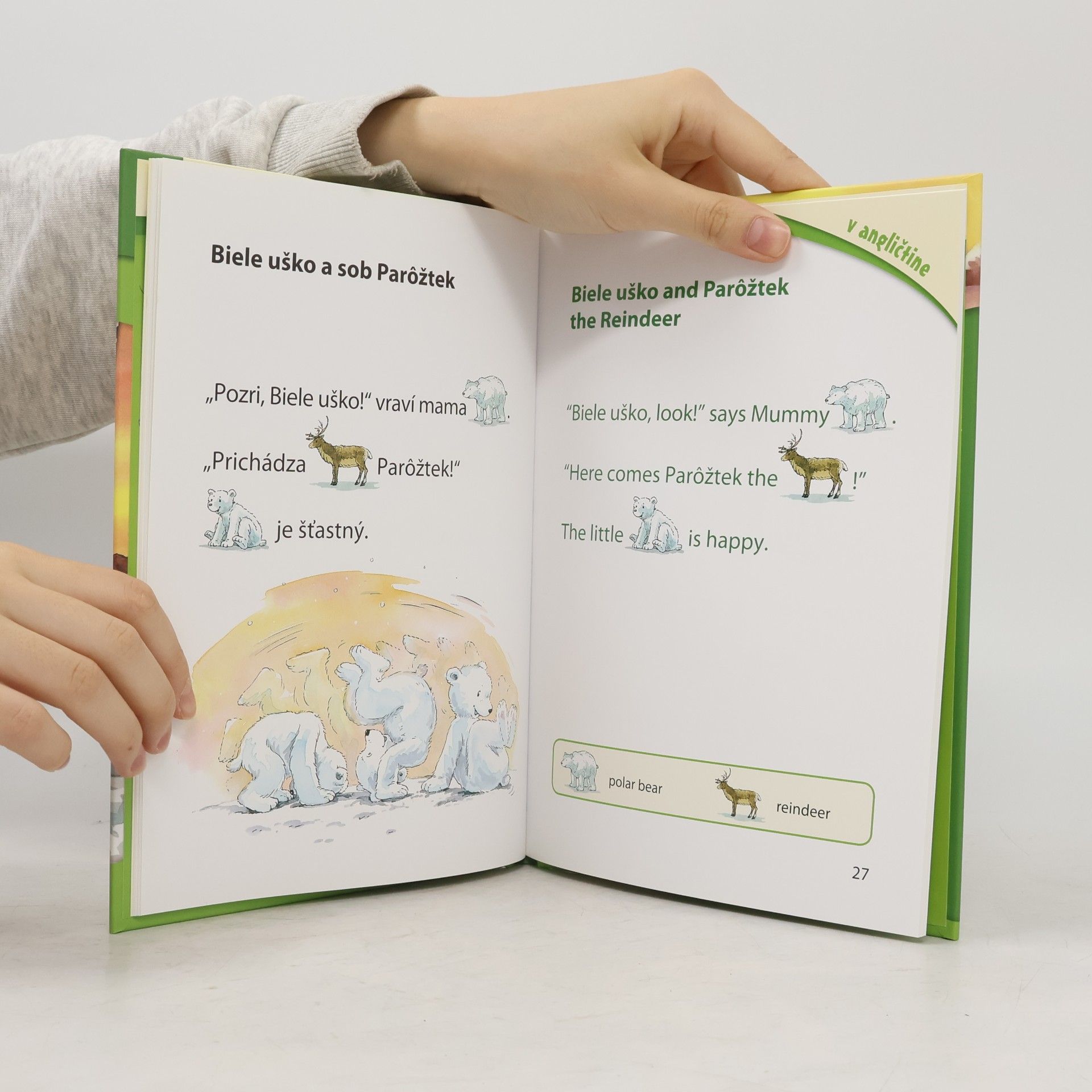 Katja Reider Príbehy ľadového medvedíka, Little Polar Bear Stories