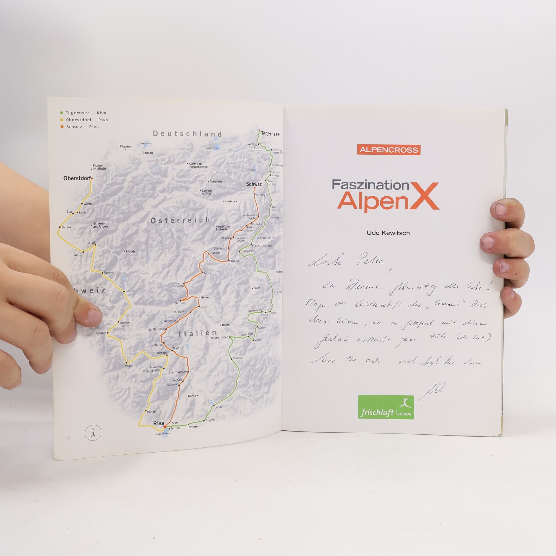 Udo Kewitsch Alpencross - 1: Faszination AlpenX