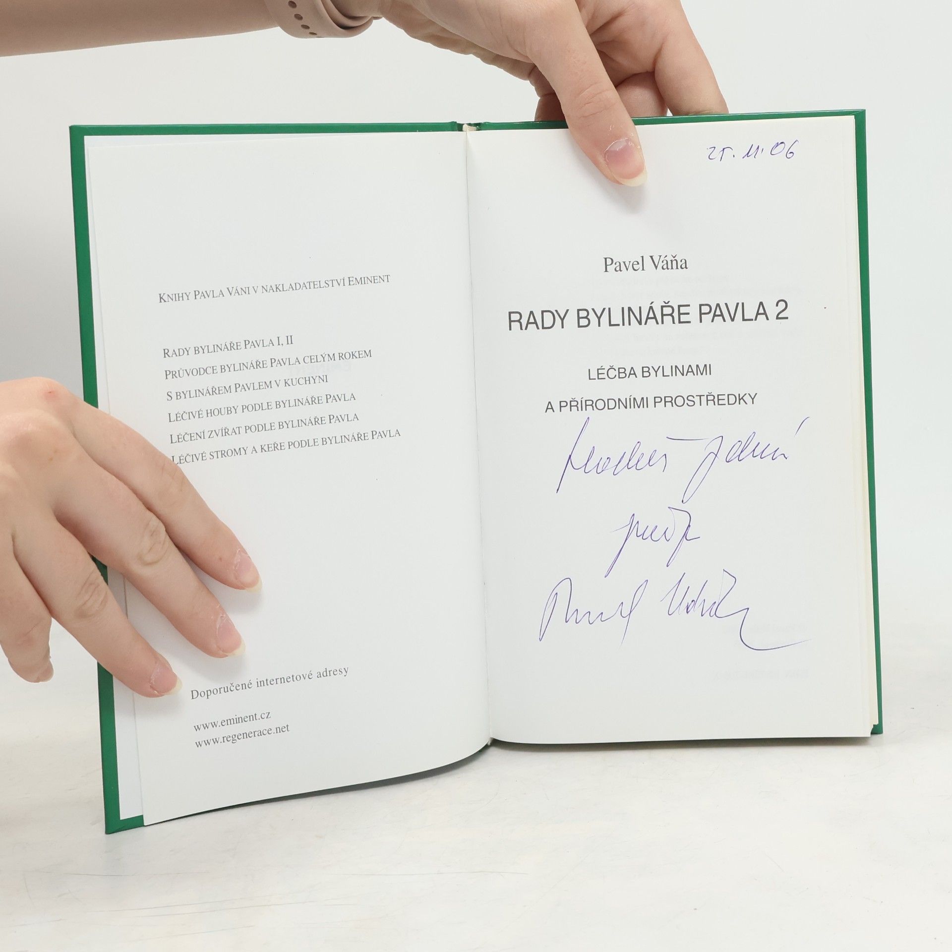 Pavel Váňa Rady bylináře Pavla 2. díl.