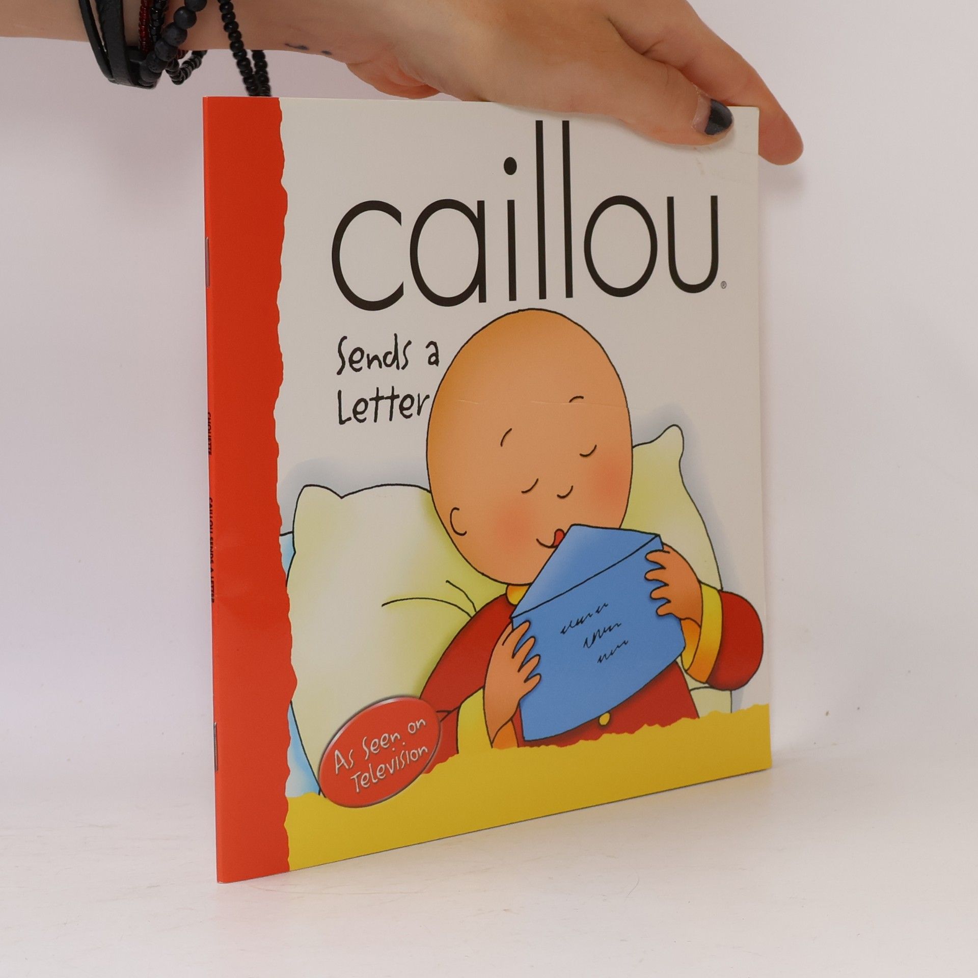 Joceline Sanschagrin Backpack (Caillou): Caillou Sends A Letter
