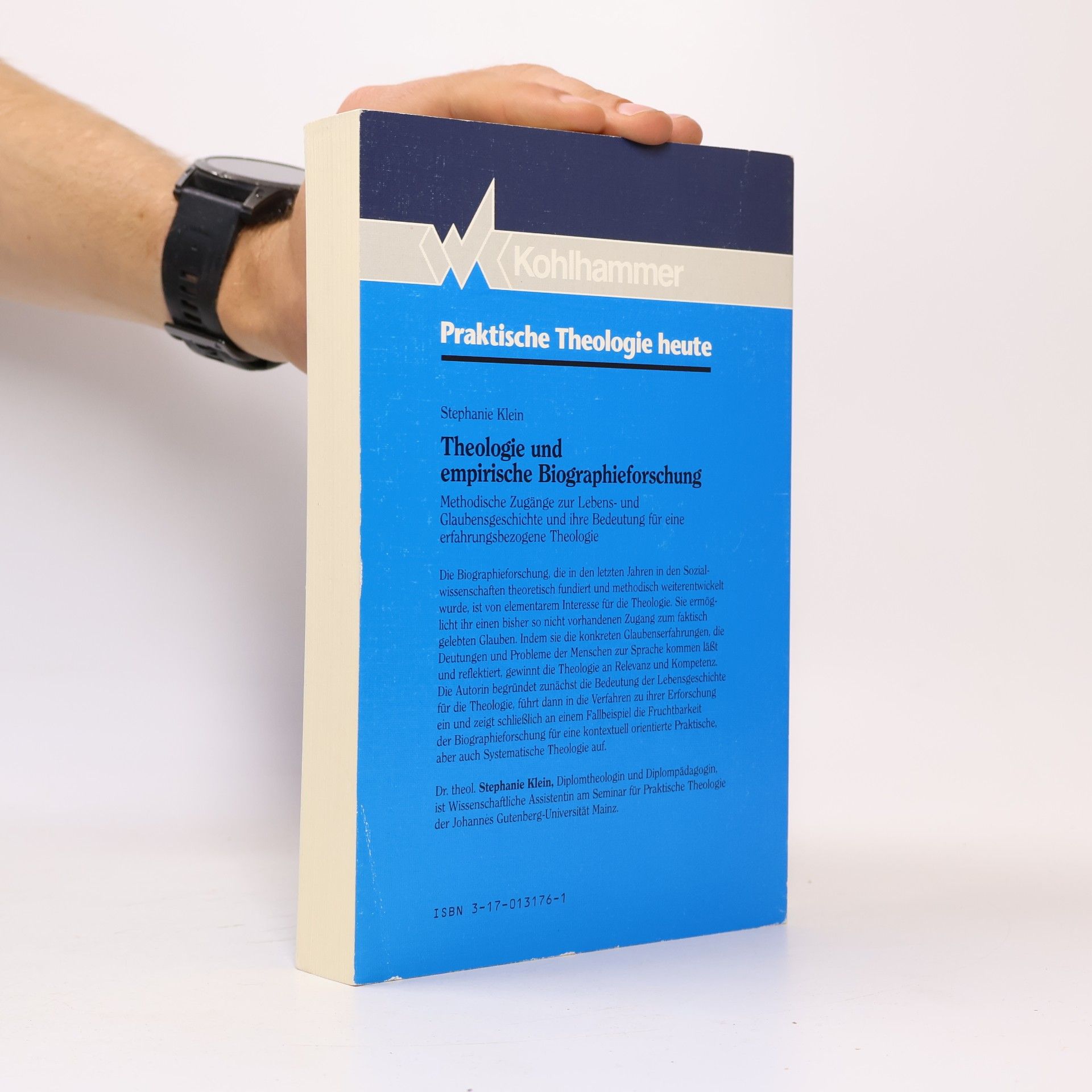 Stephanie B. Klein Theologie und empirische Biographieforschung