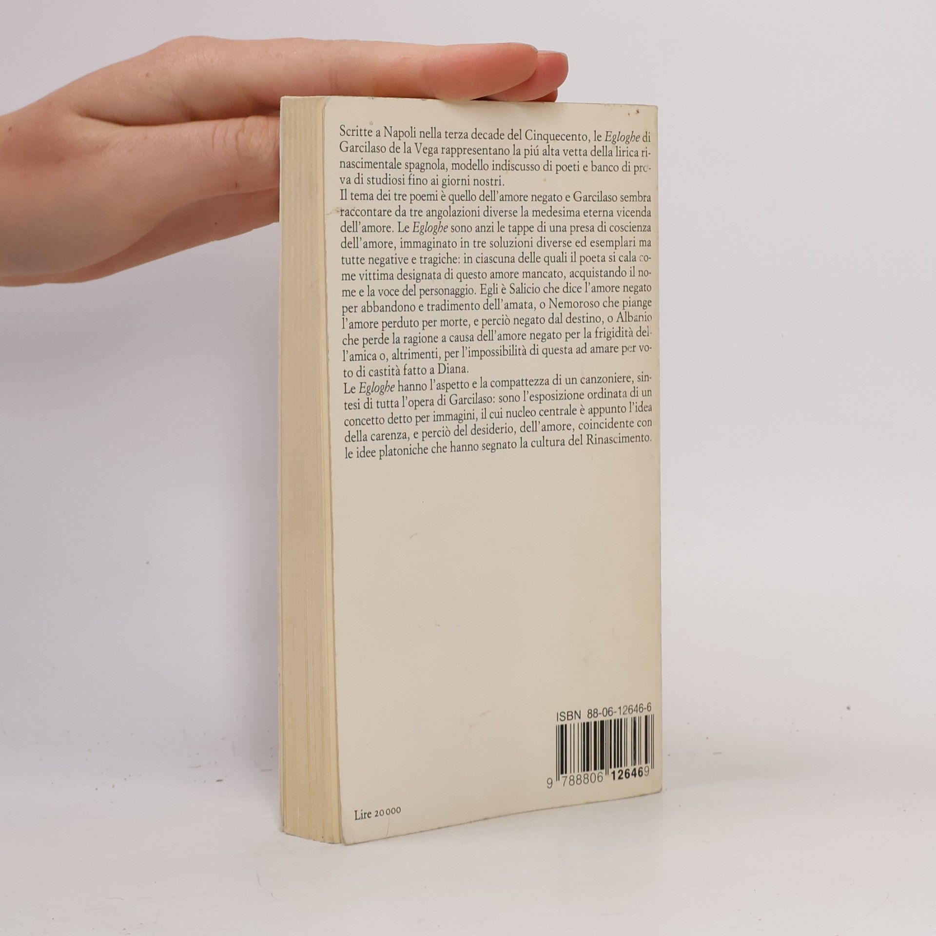 Garcilaso de la Vega Collezione di poesia - 230: Le egloghe