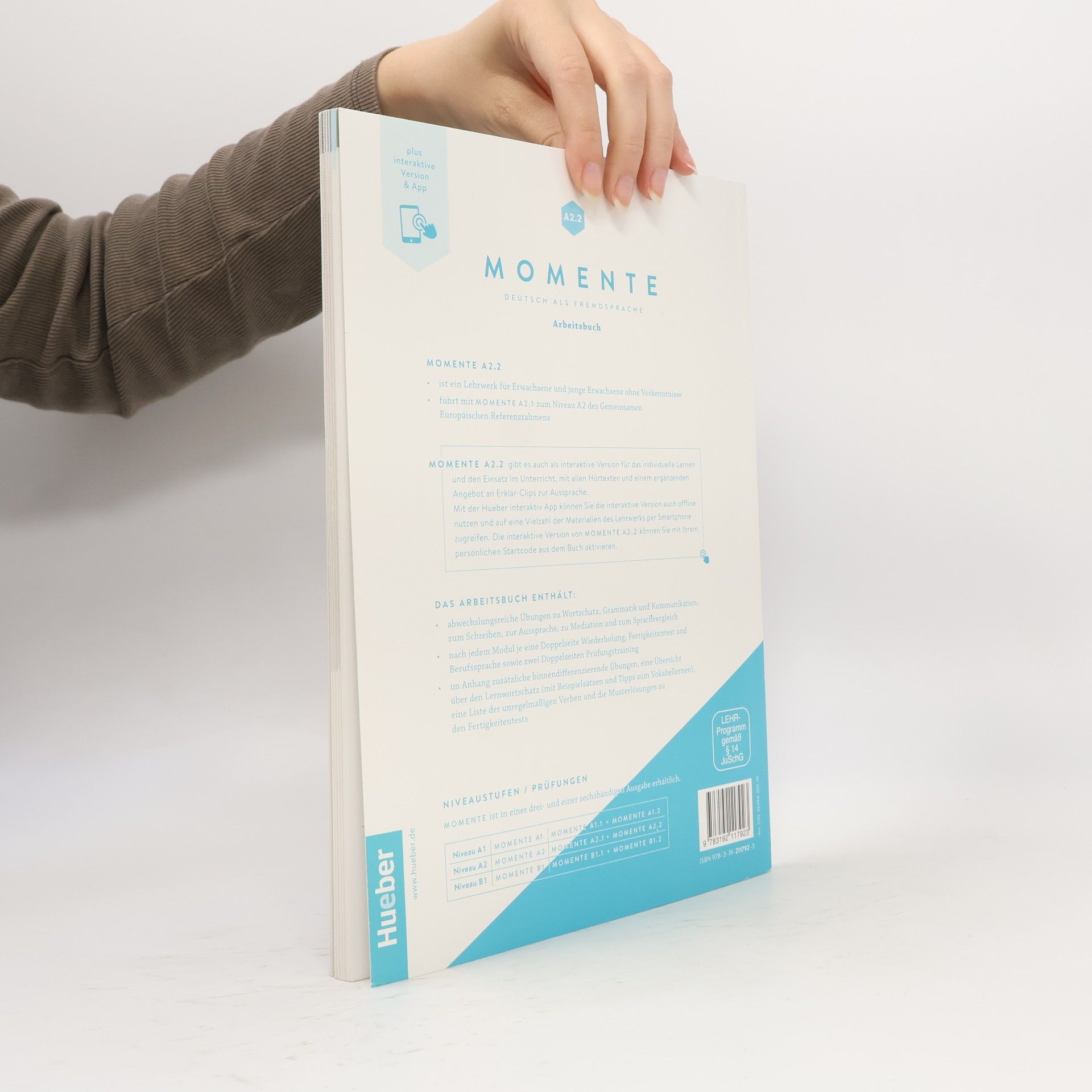 Anna Breitsameter Momente A2.2. Arbeitsbuch plus interaktive Version