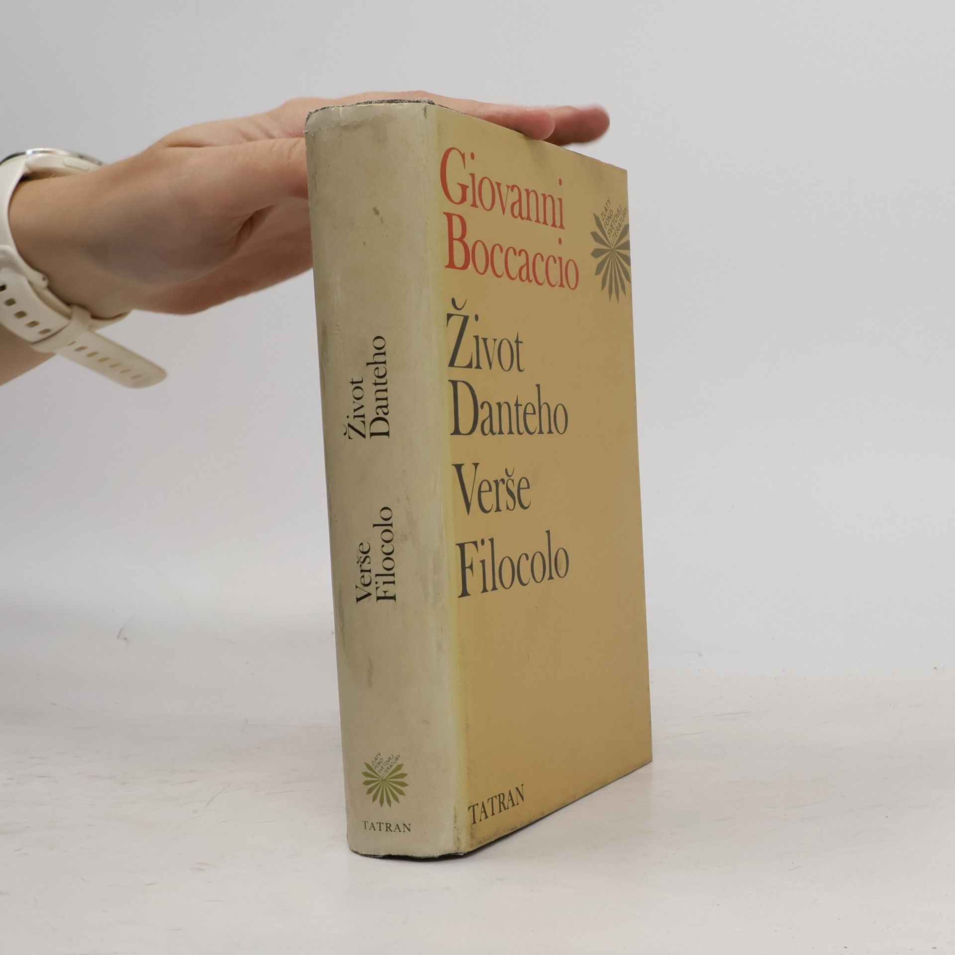 Giovanni Boccaccio Život Danteho. Verše. Filocolo