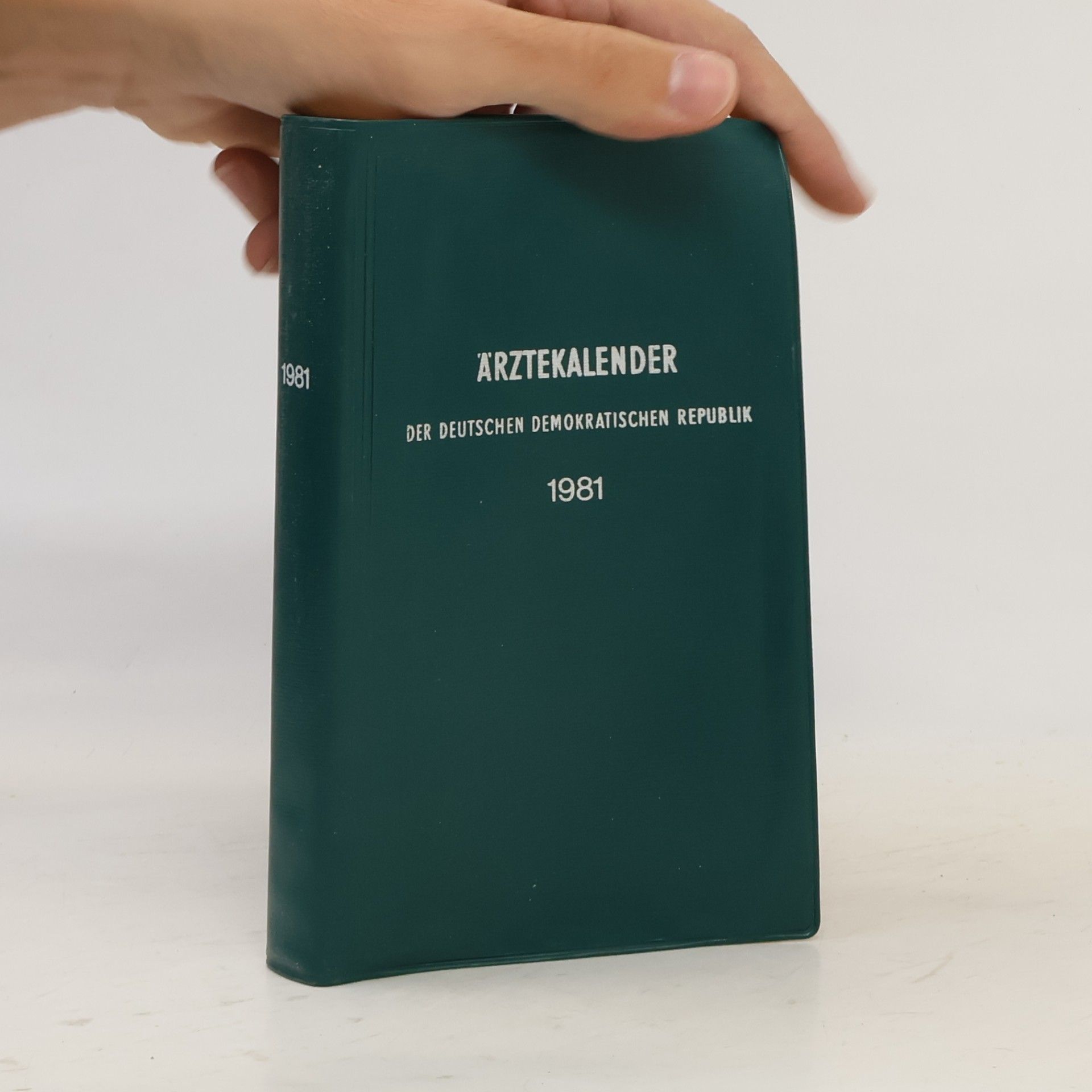 AA.VV. Ärztekalender der Deutschen Demokratischen Republik 1981