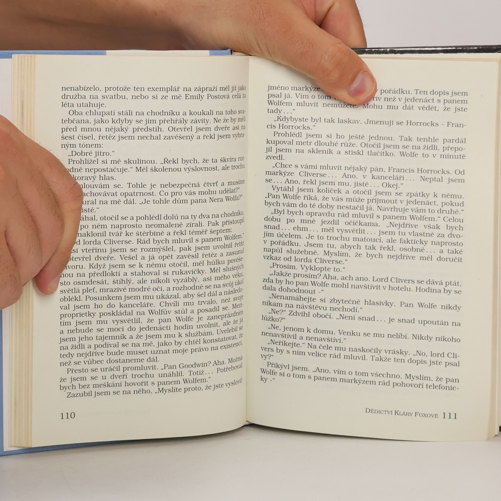 Rex Stout Dědictví Kláry Foxové