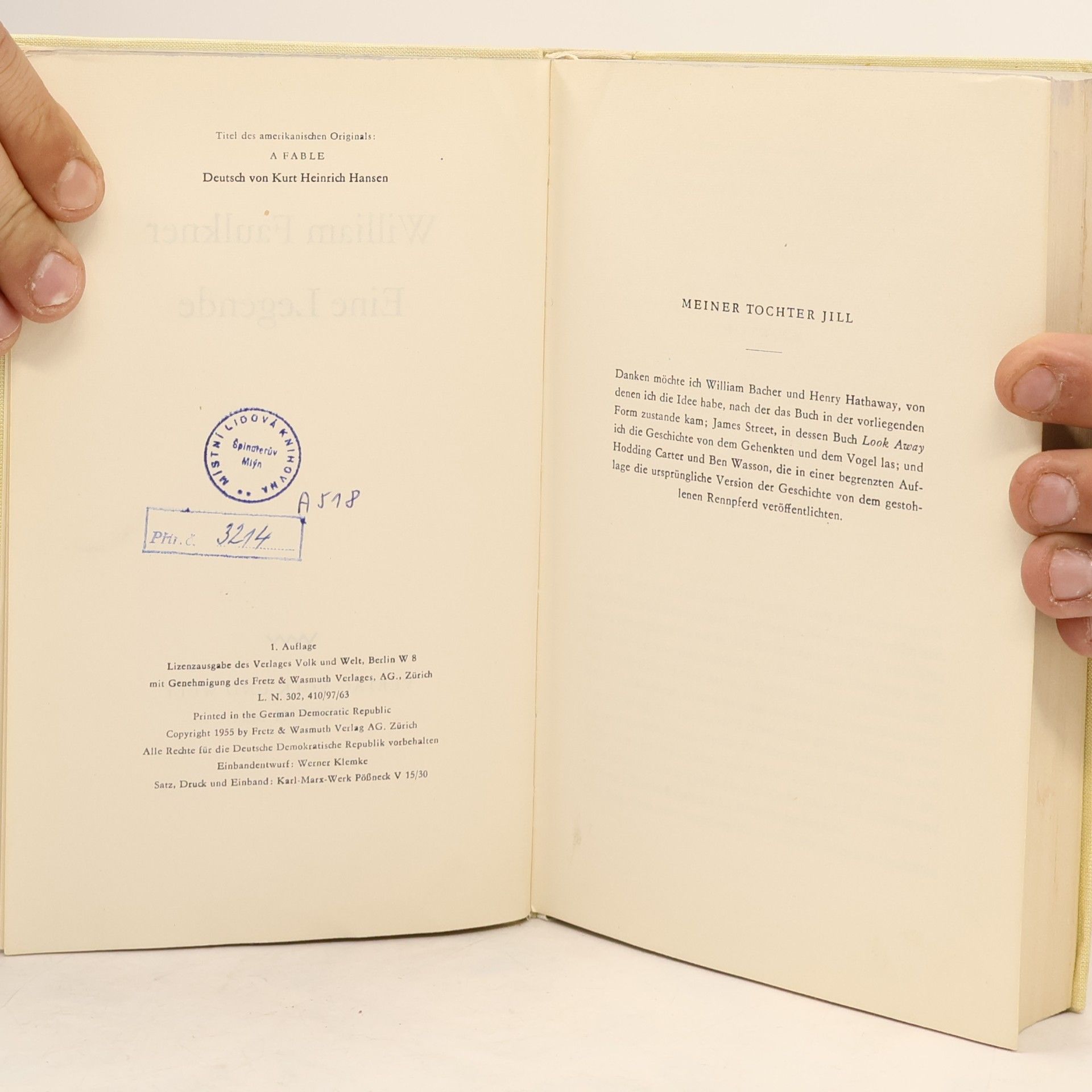 William Faulkner Eine Legende