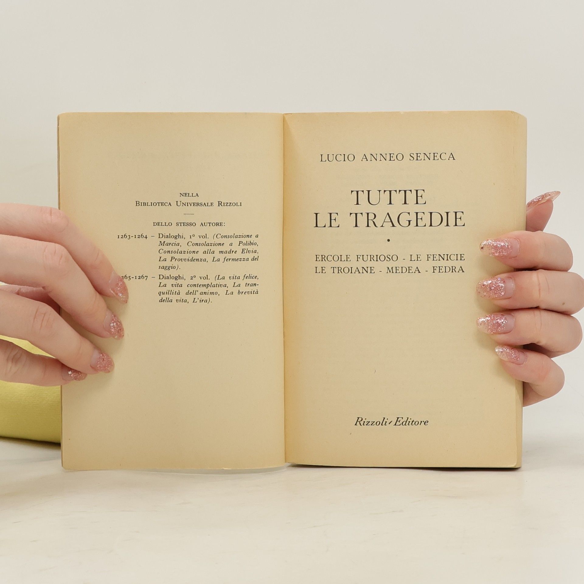 Lucius Annaeus Seneca Tutte le tragedie