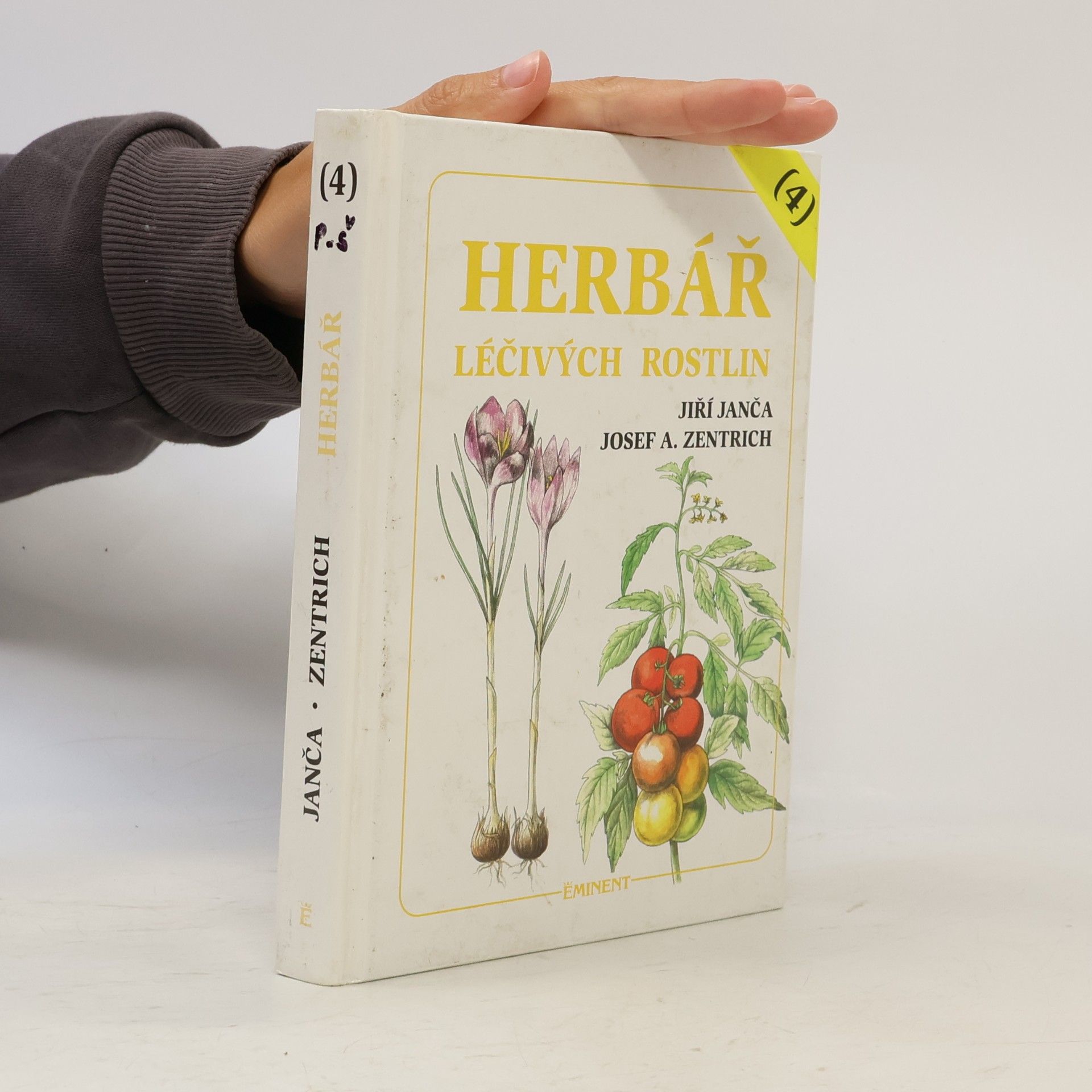 Josef Antonín Zentrich Herbář léčivých rostlin. 4. díl