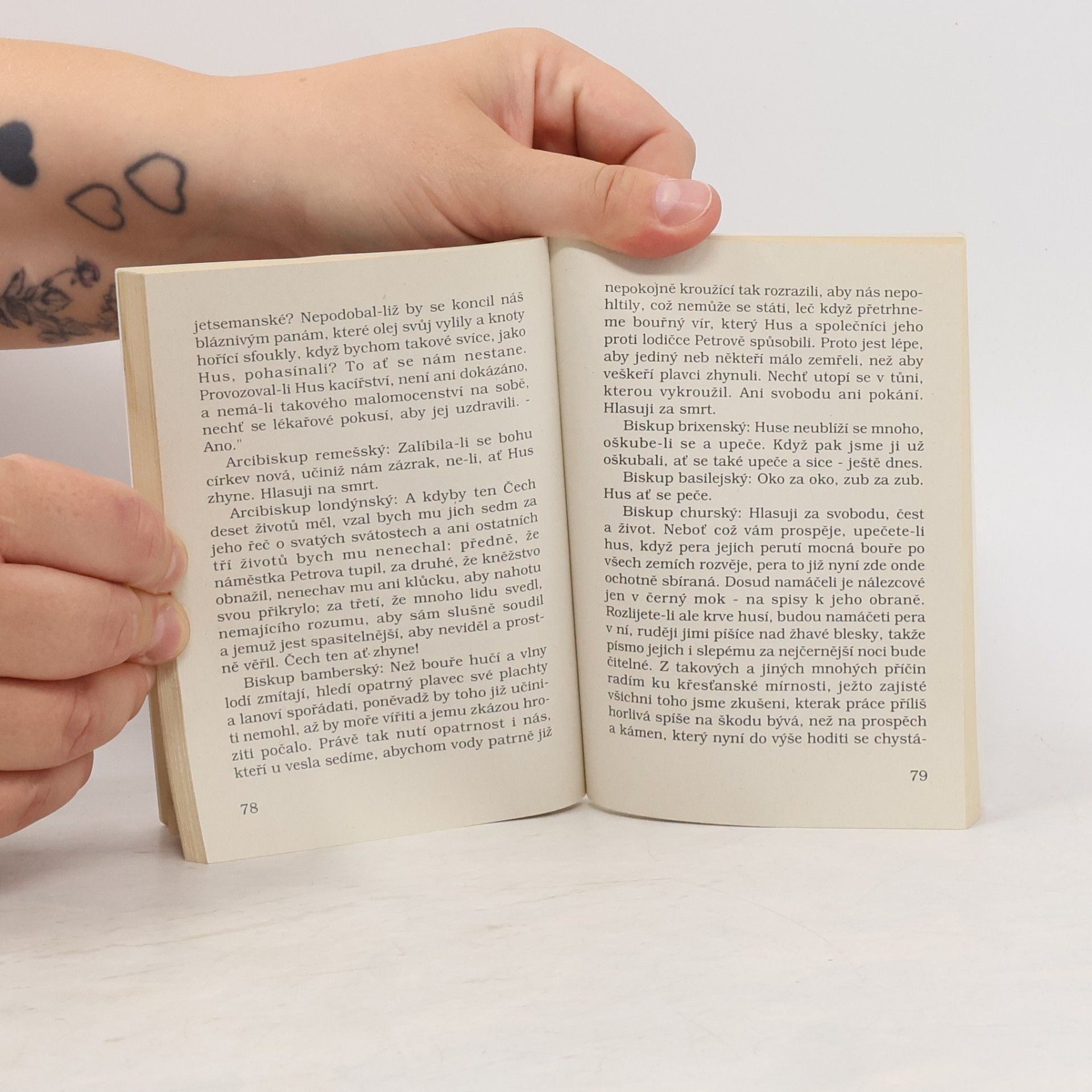 Autorenkollektiv Výslech, odsouzení a upálení Mistra Jana Husa