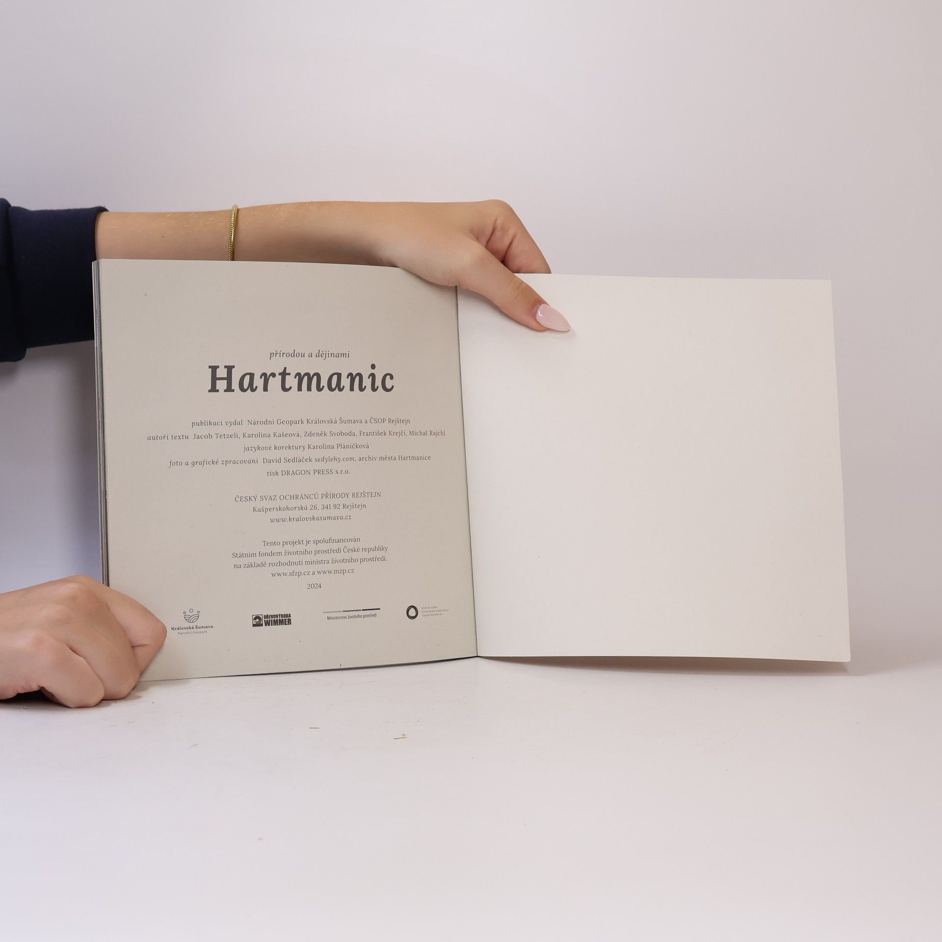 Collectif d'auteurs Přírodou a dějinami Hartmanic