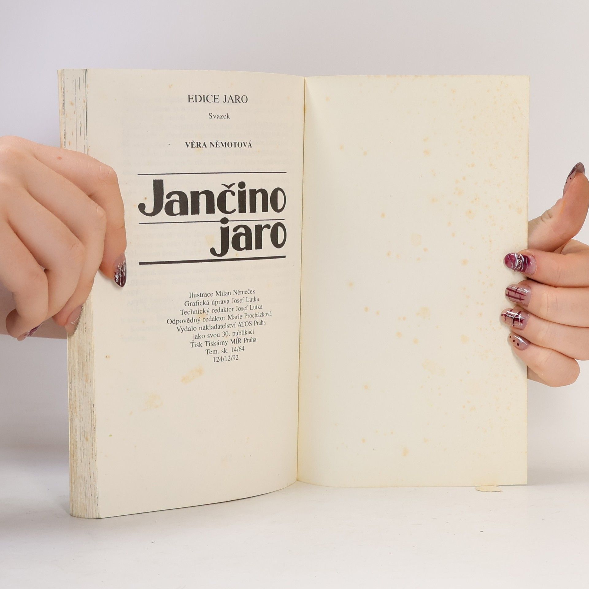 Fan Vavřincová Jančino jaro