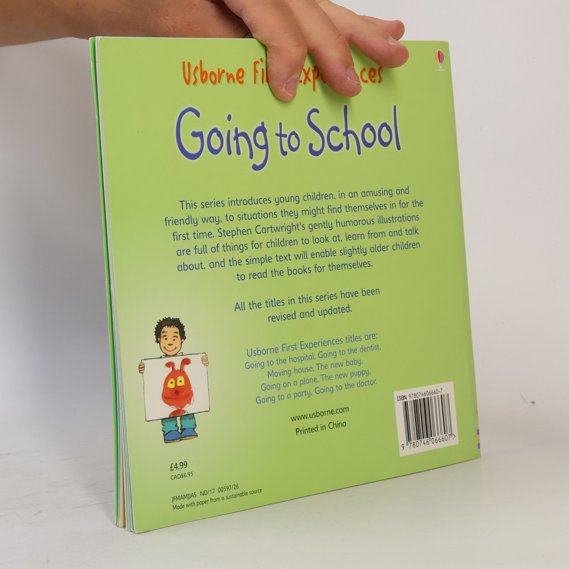 Anne Civardi Usborne First Experiences Going To School