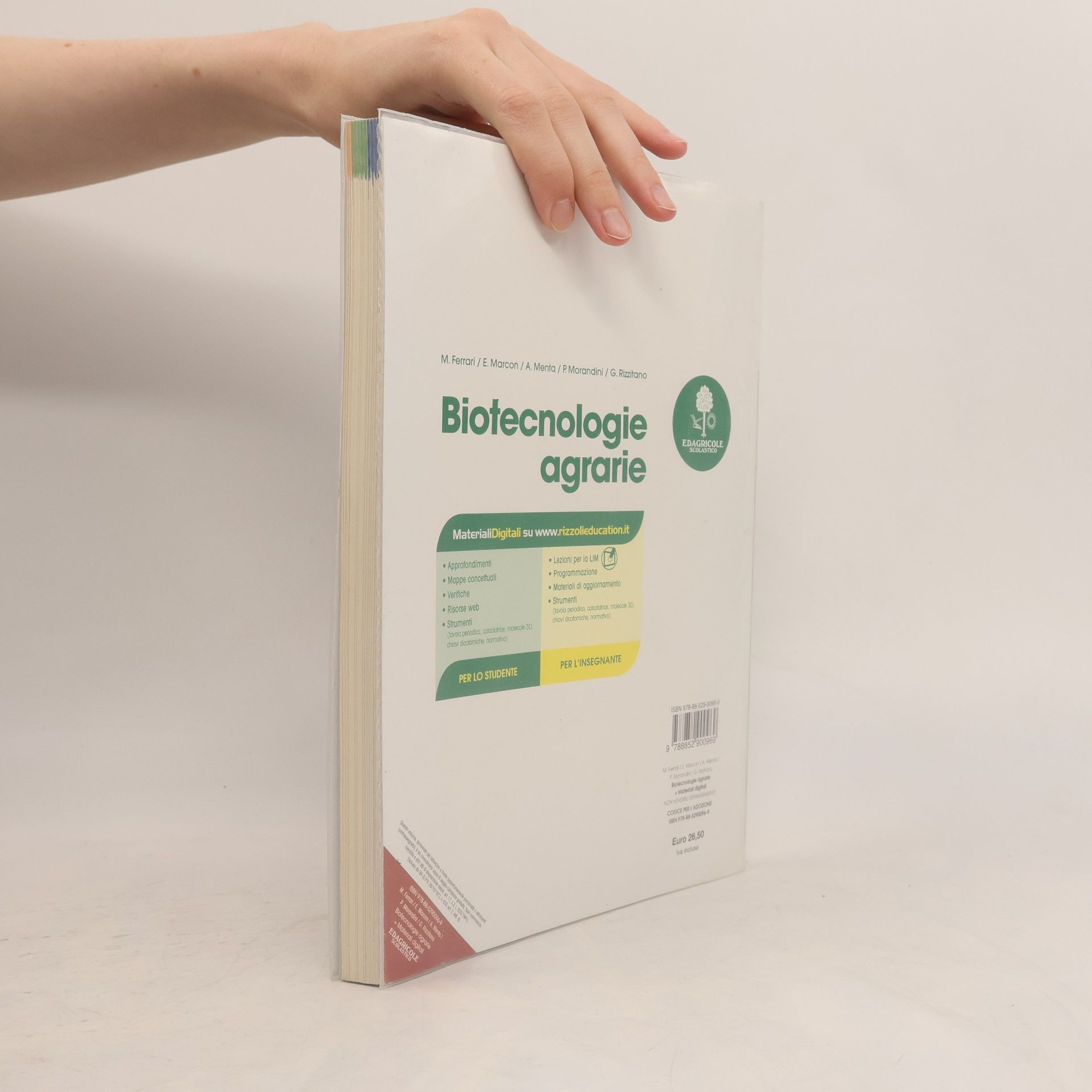 Various authors Biotecnologie agrarie