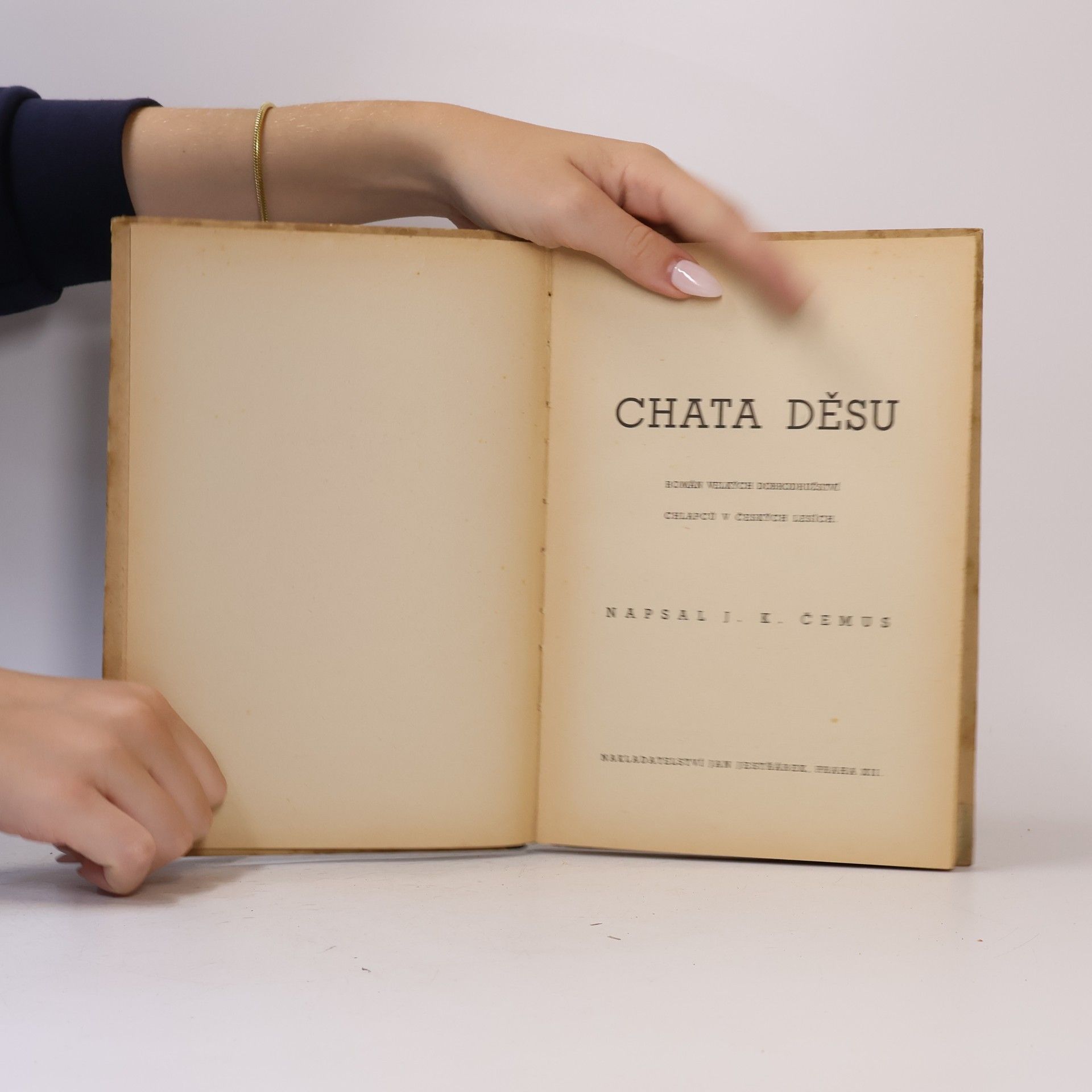 Jan Karel Čemus Chata děsu