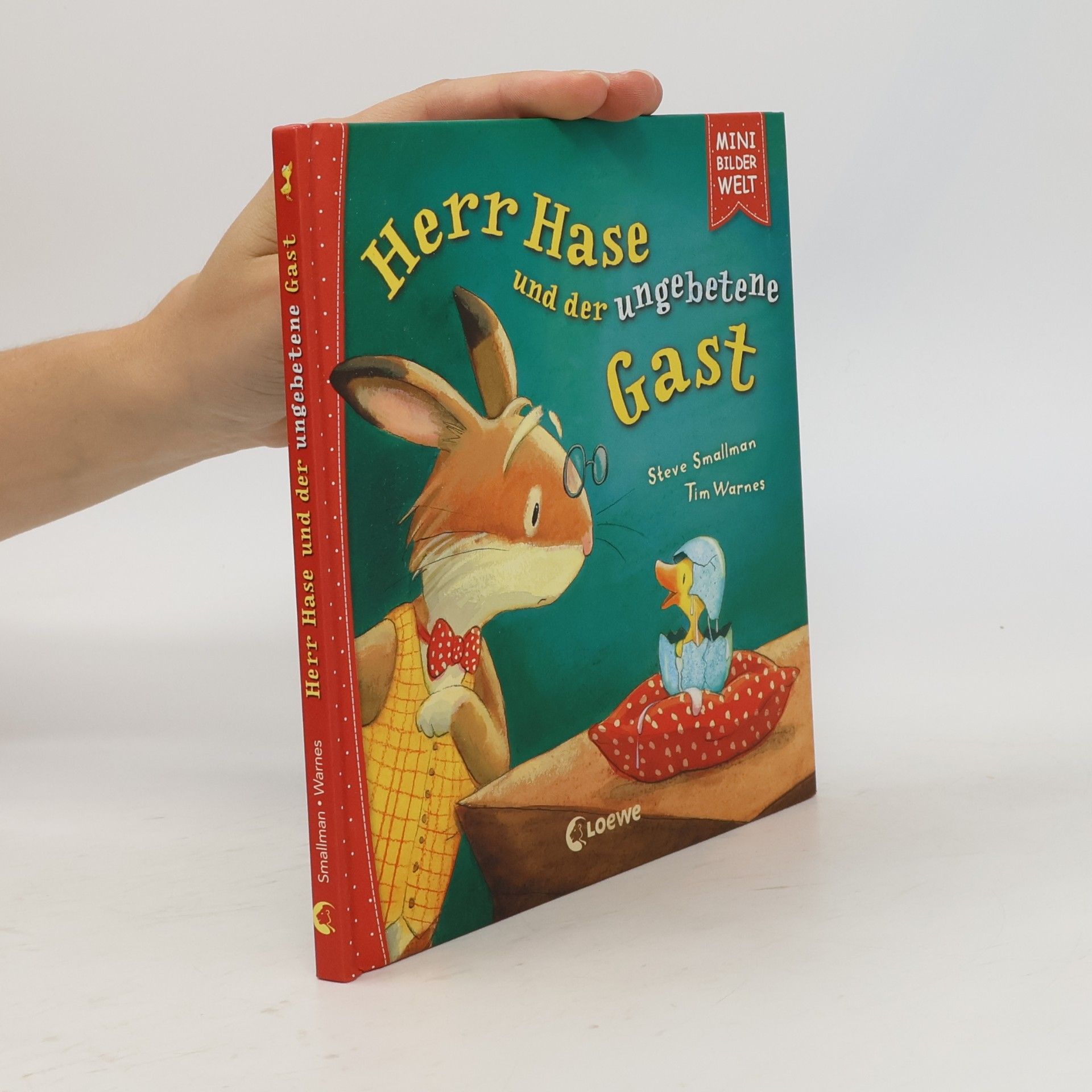 Mini-Bilderwelt: Herr Hase und der ungebetene Gast