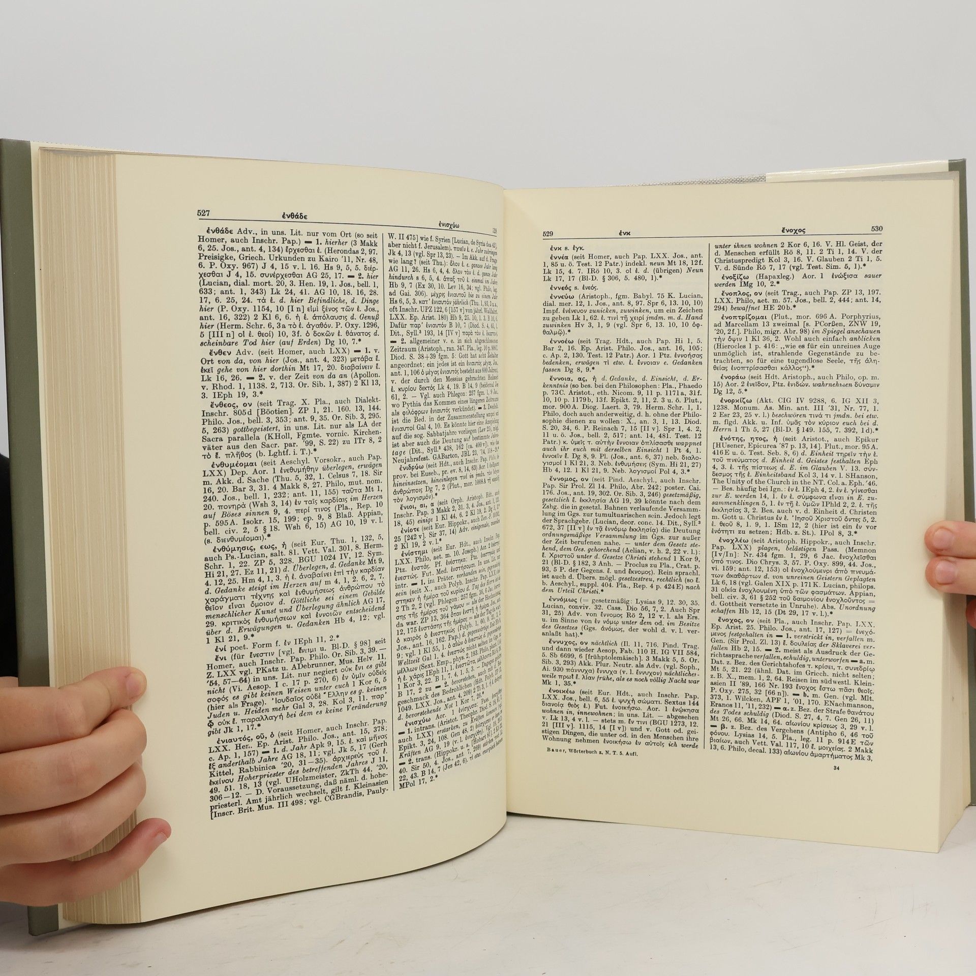 Walter Bauer-Wabnegg Griechisch-deutsches Wörterbuch zu den Schriften des Neuen Testaments und der übrigen urchristlichen Literatur