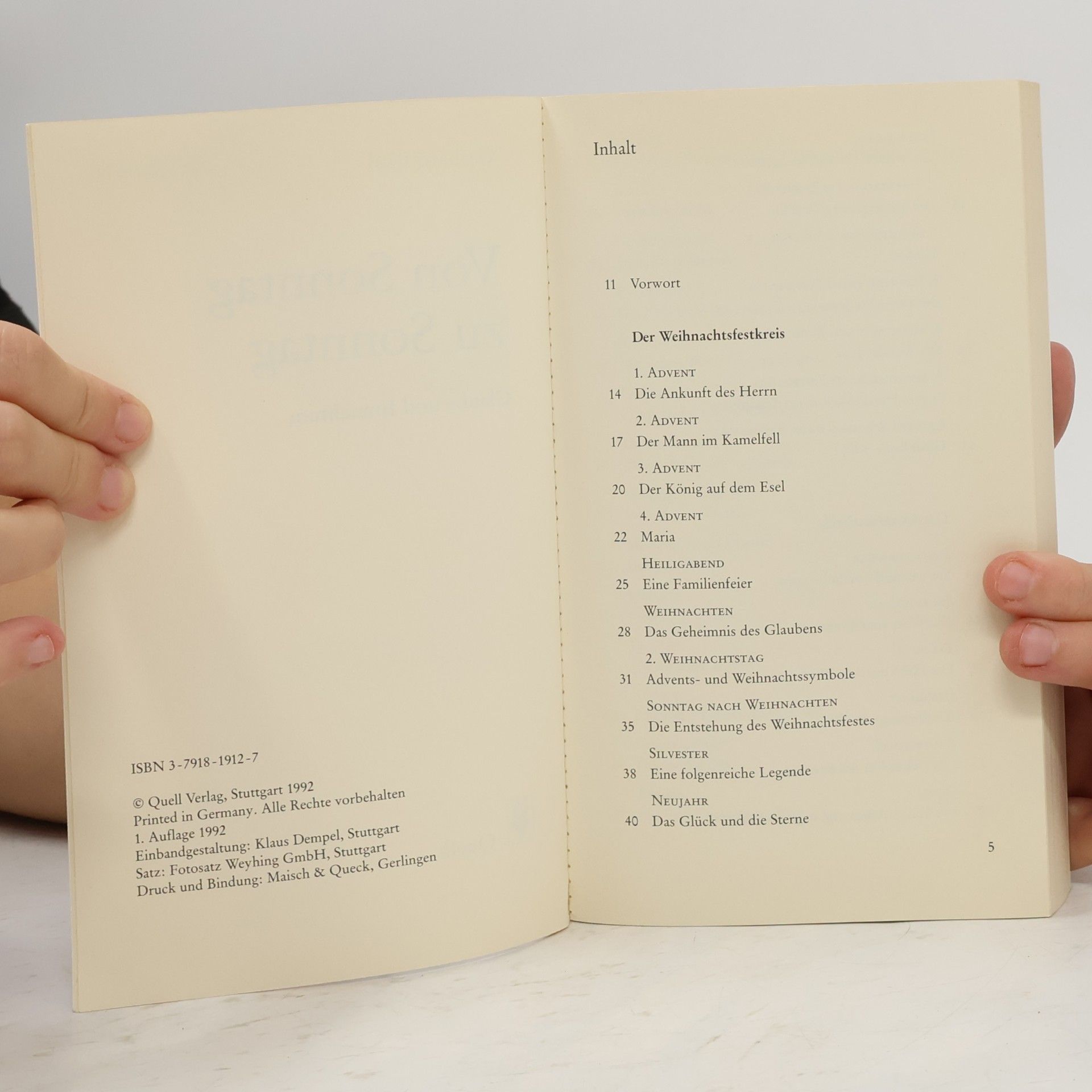 Gerhard Blail Von Sonntag zu Sonntag: Glaube und Brauchtum