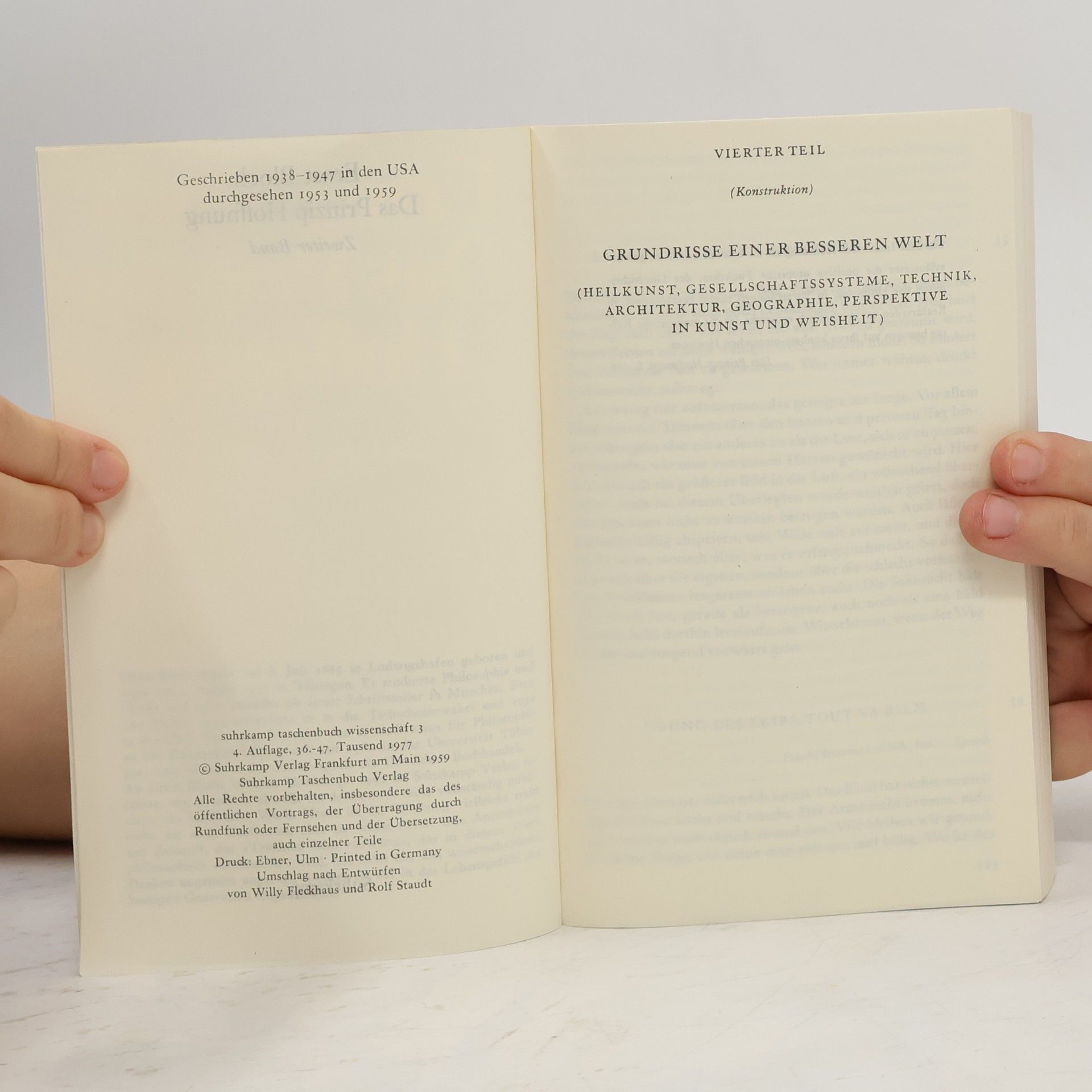 Ernst Bloch Das Prinzip Hoffnung 2