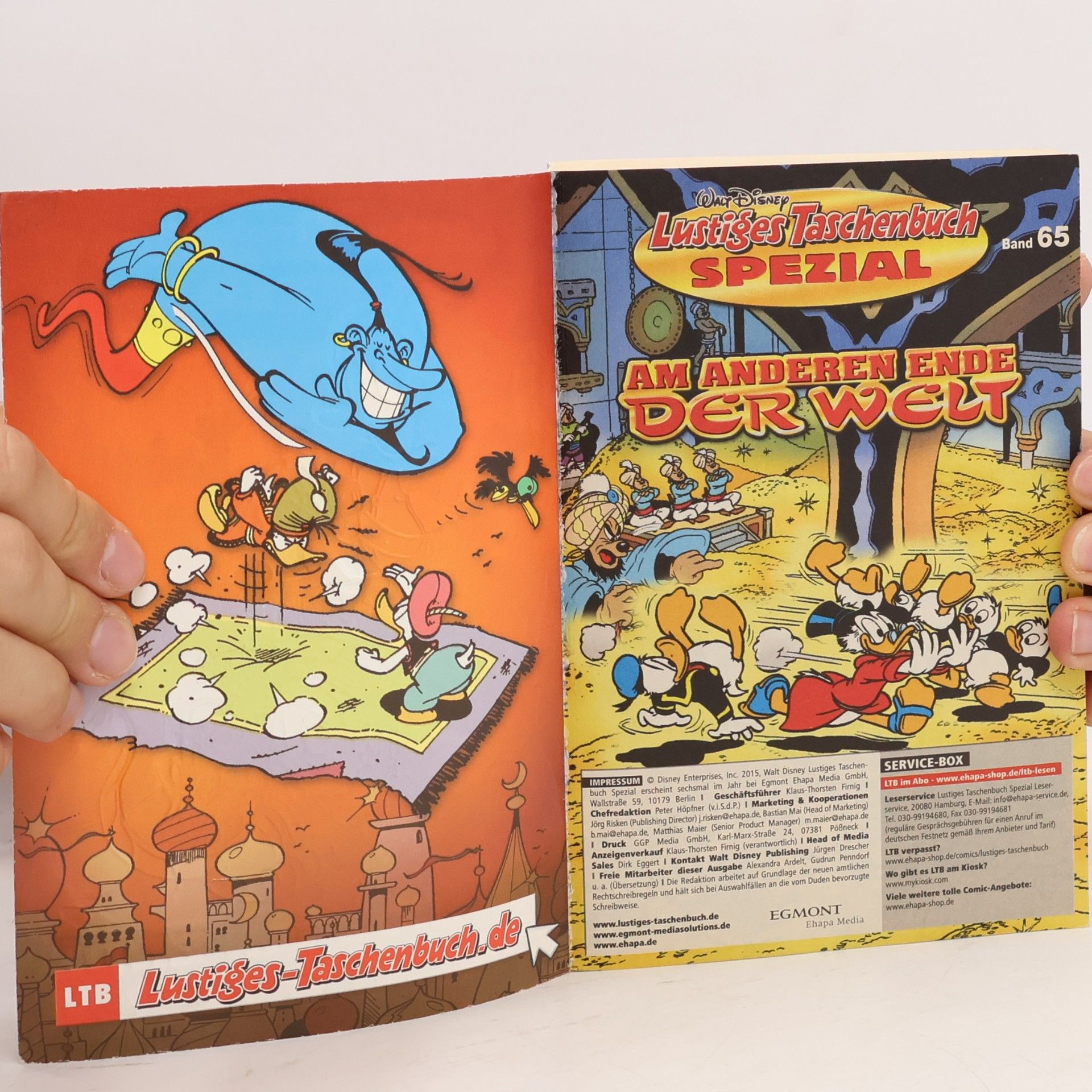 Walt Disney Lustiges Taschenbuch Spezial 65