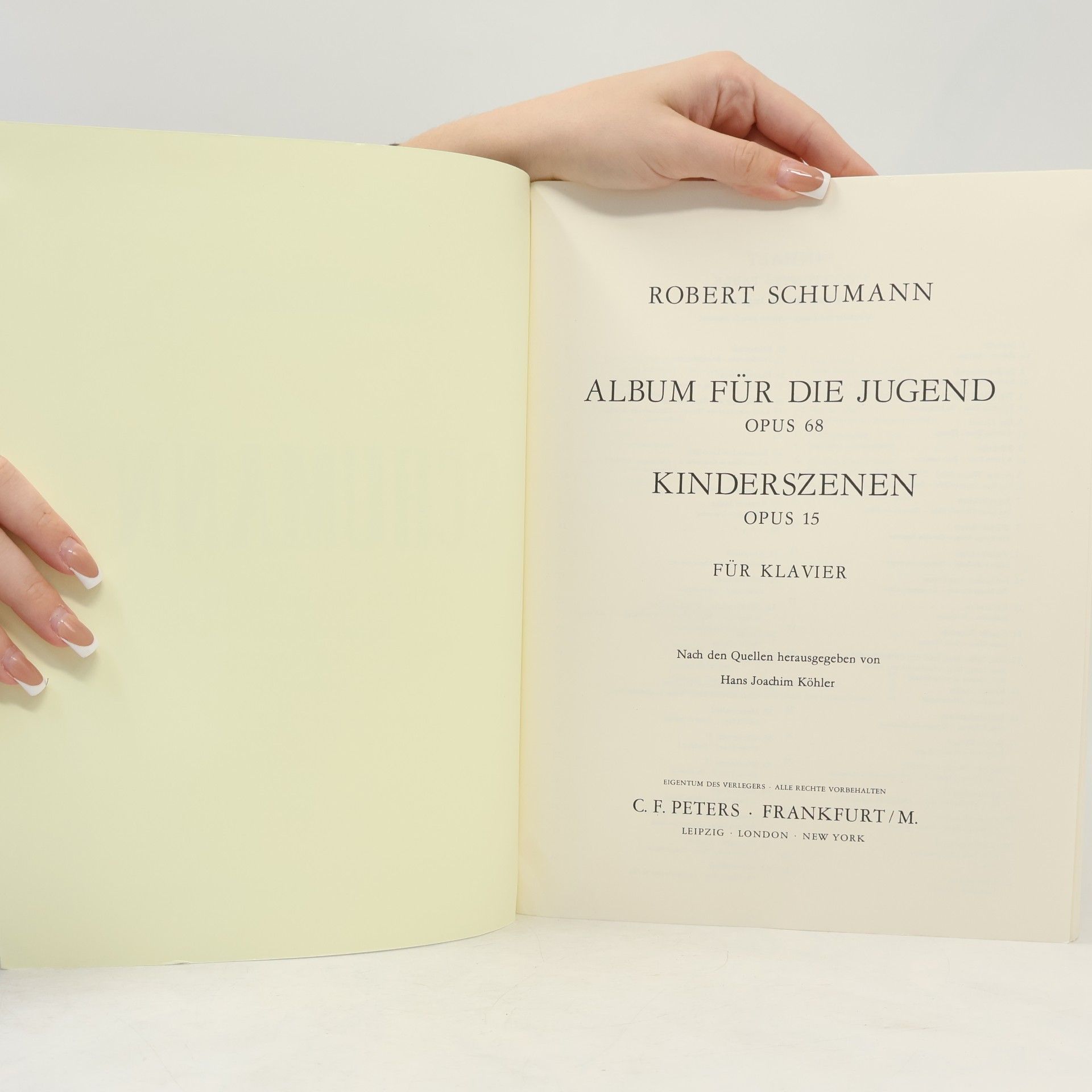 Autorenkollektiv Schumann. Album für die Jugend Op. 68, Kinderszenen Op. 15