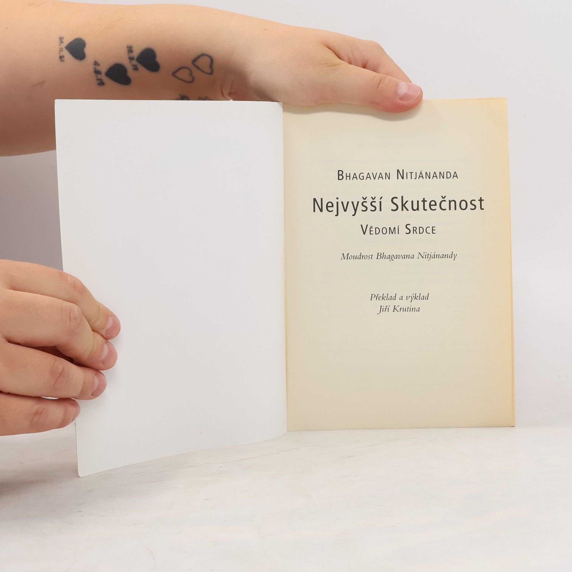 Bhagavan Nitjánanda Nejvyšší Skutečnost. Vědomí srdce