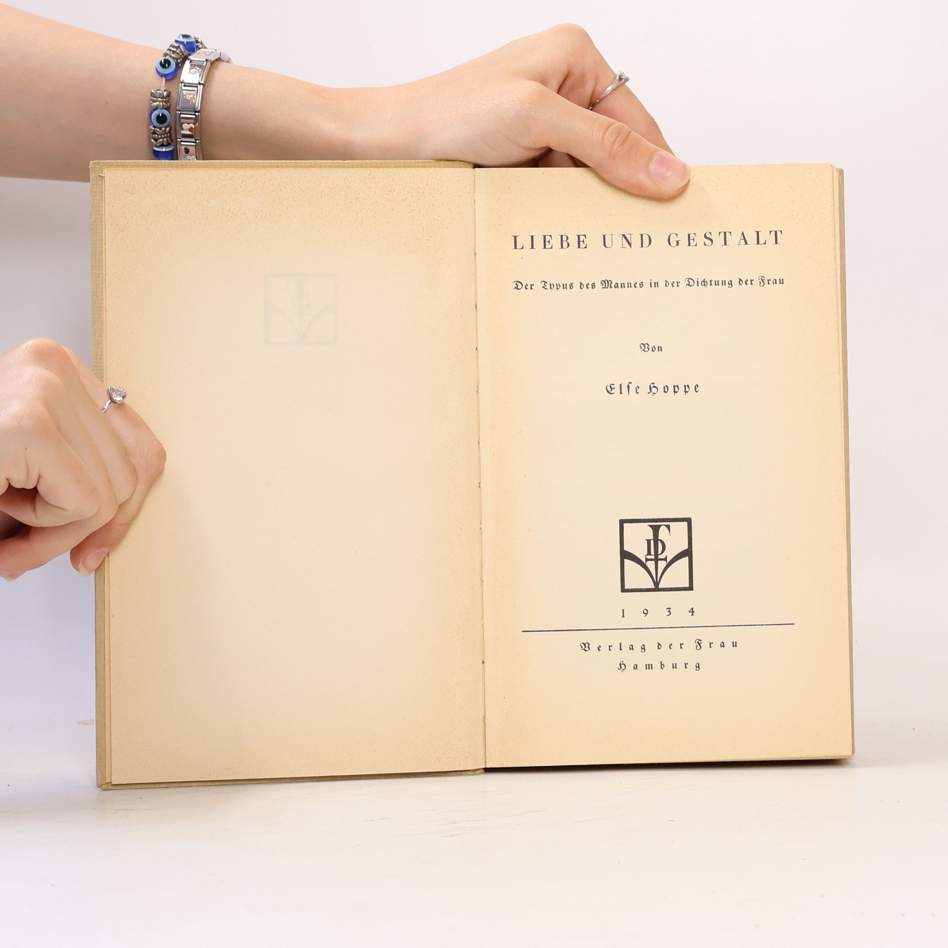 Else Hoppe Liebe und gestalt
