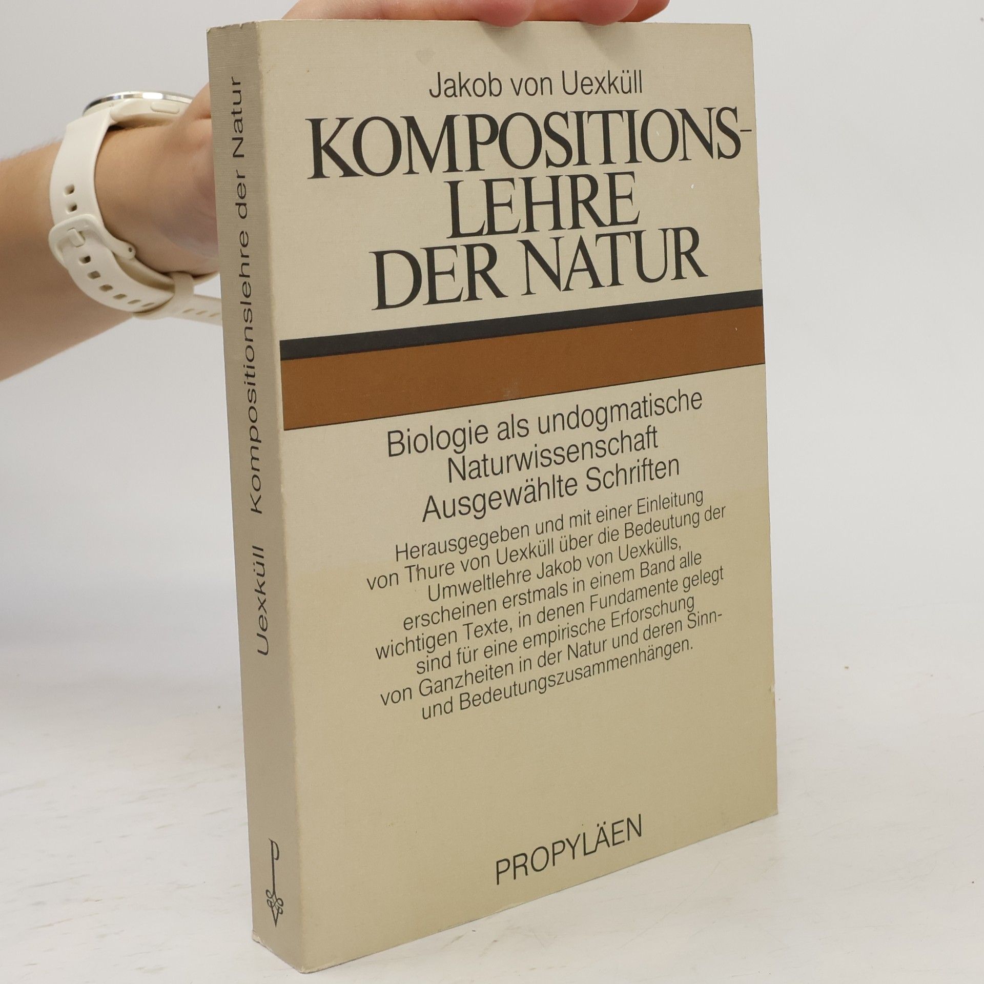 Jakob Johann von Uexküll Kompositionslehre der Natur