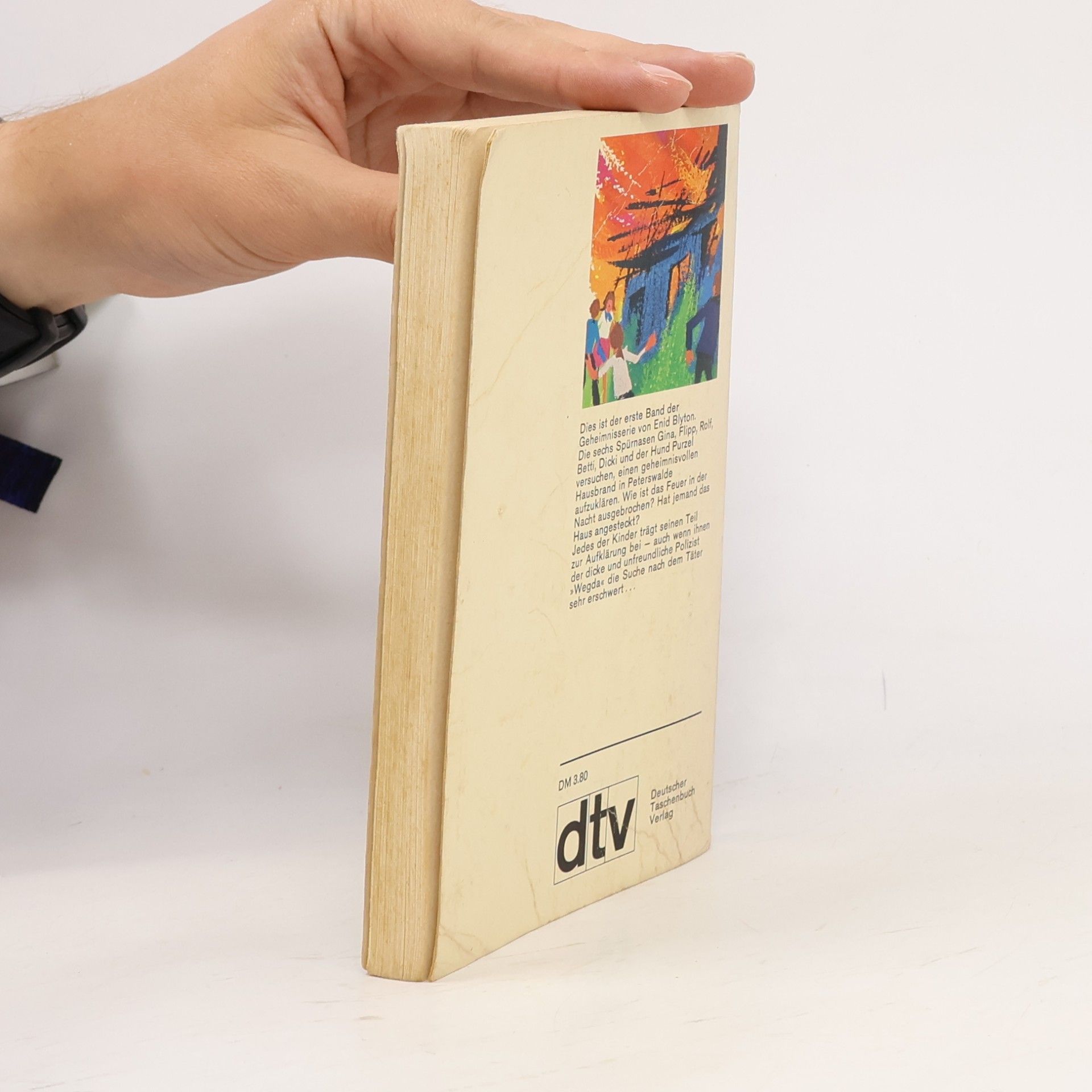 Enid Blyton Geheimnis um einen nächtlichen Brand