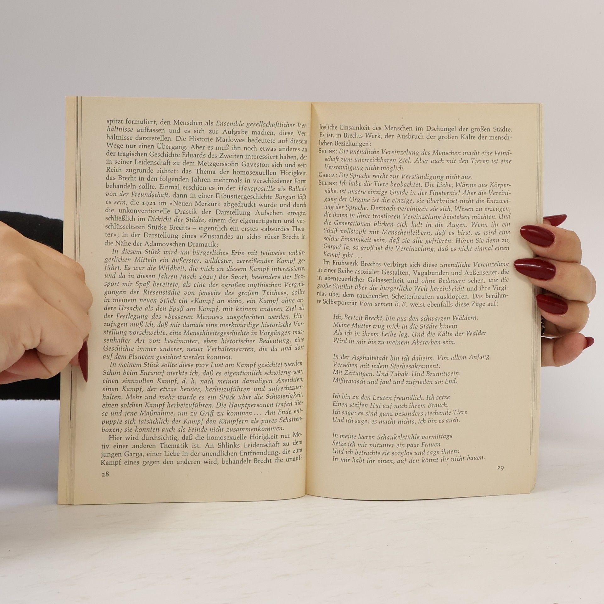 Marianne Kesting Bertolt Brecht in Selbstzeugnissen und Bilddokumenten