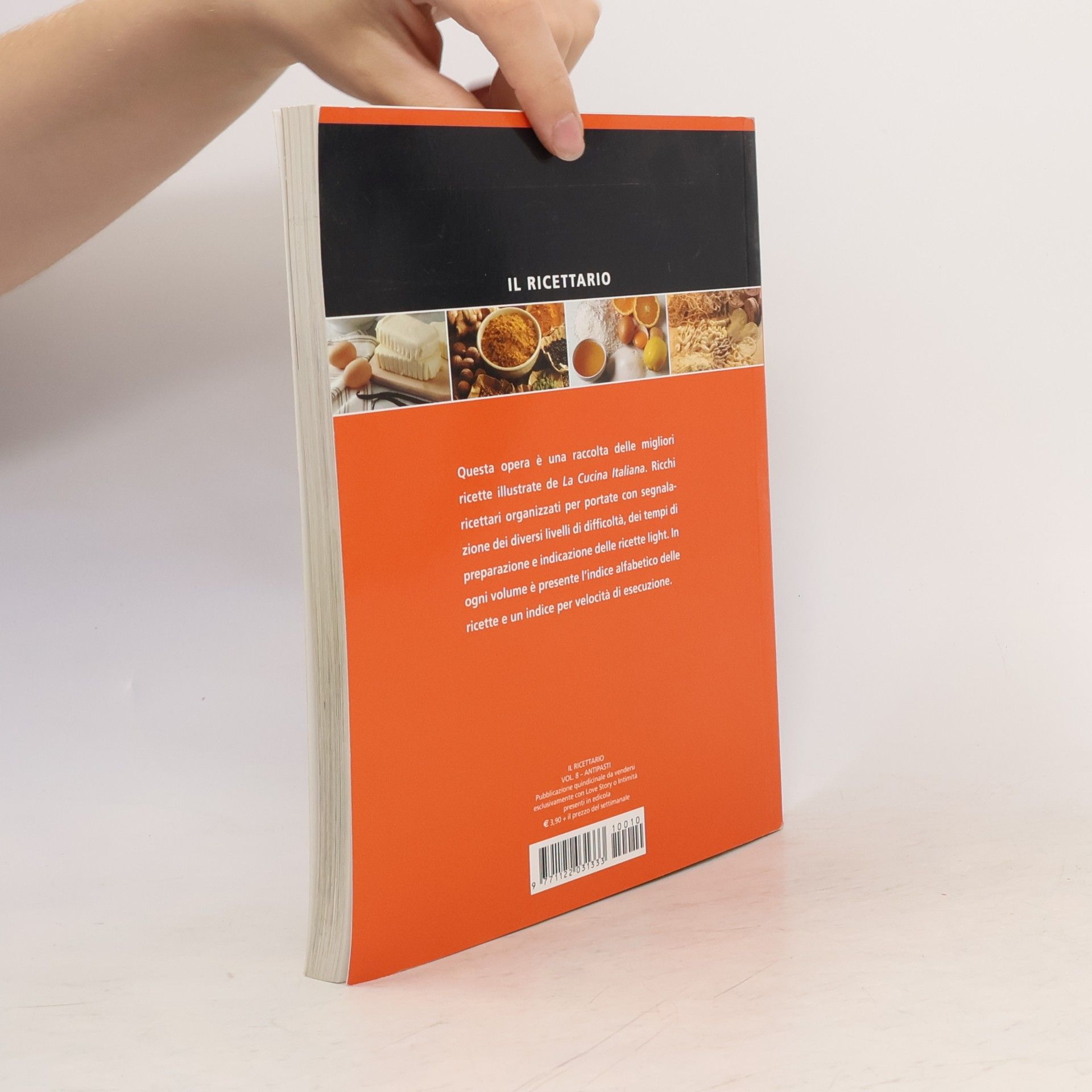 Various authors Il Ricettario – La Cucina Italiana (Volume 8: Antipasti)