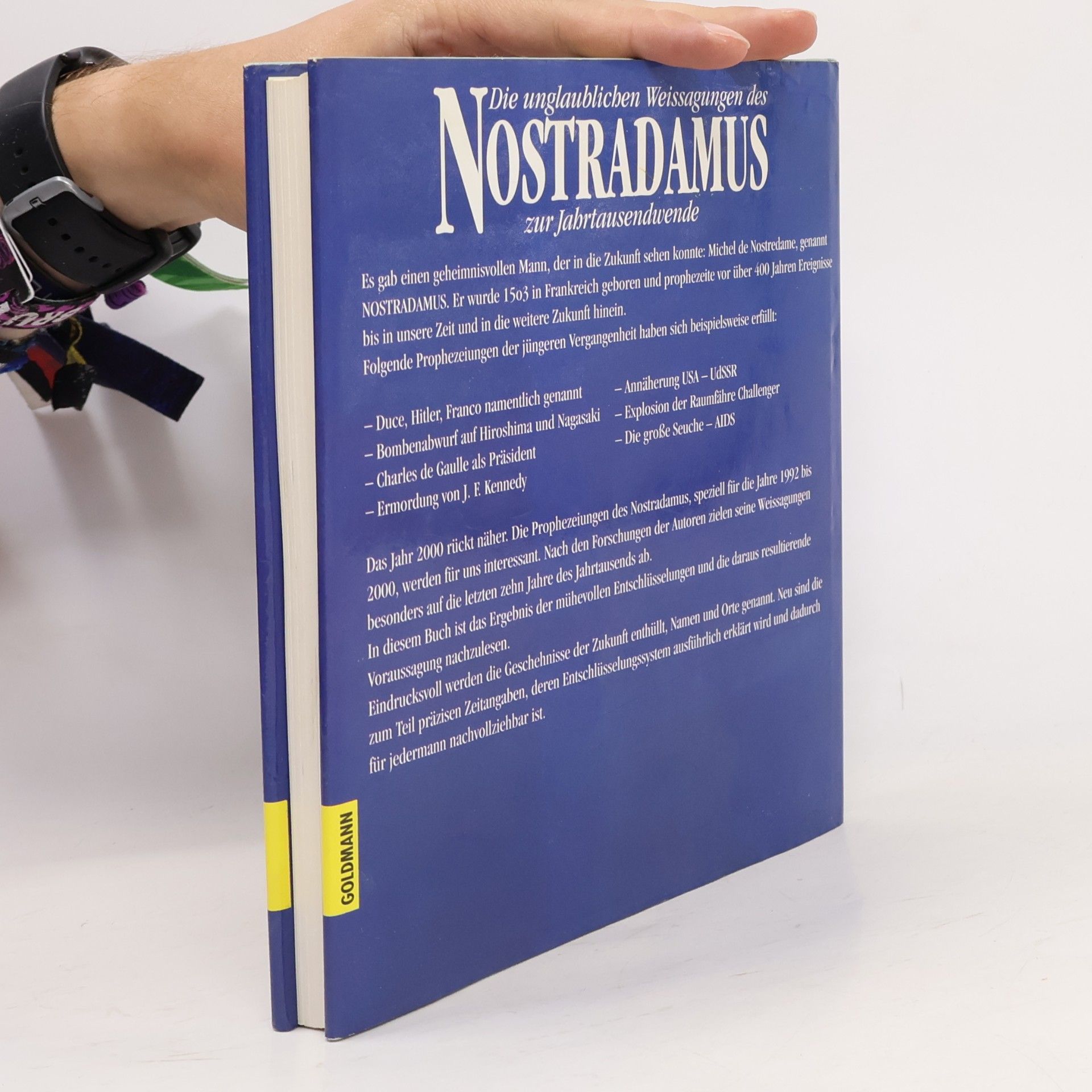 V. J. Hewitt Die unglaublichen Weissagungen des Nostradamus zur Jahrtausendwende