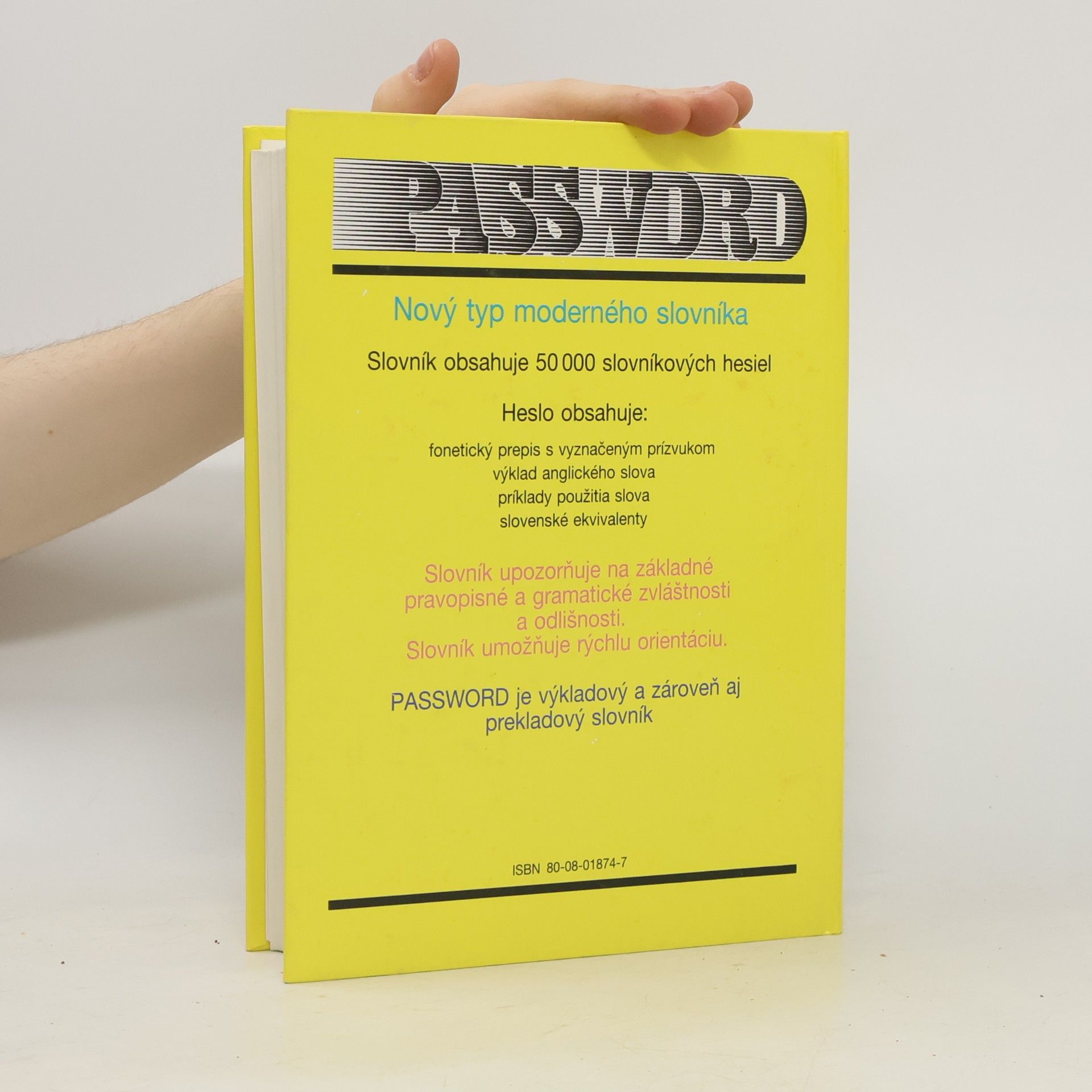 Lionel Kernerman Password. Anglický výkladový slovník so slovenskými ekvivalentmi