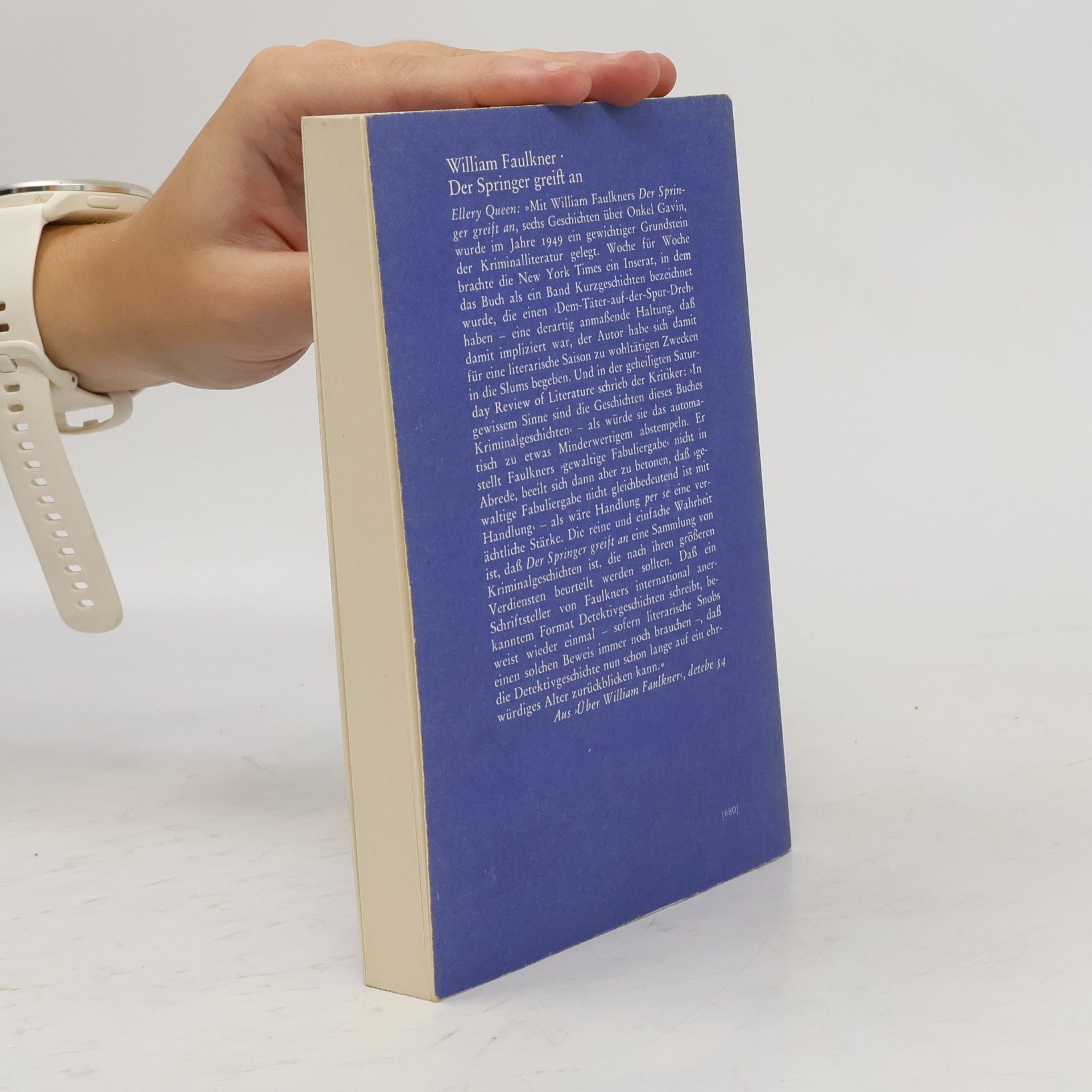 William Faulkner Der Springer greift an