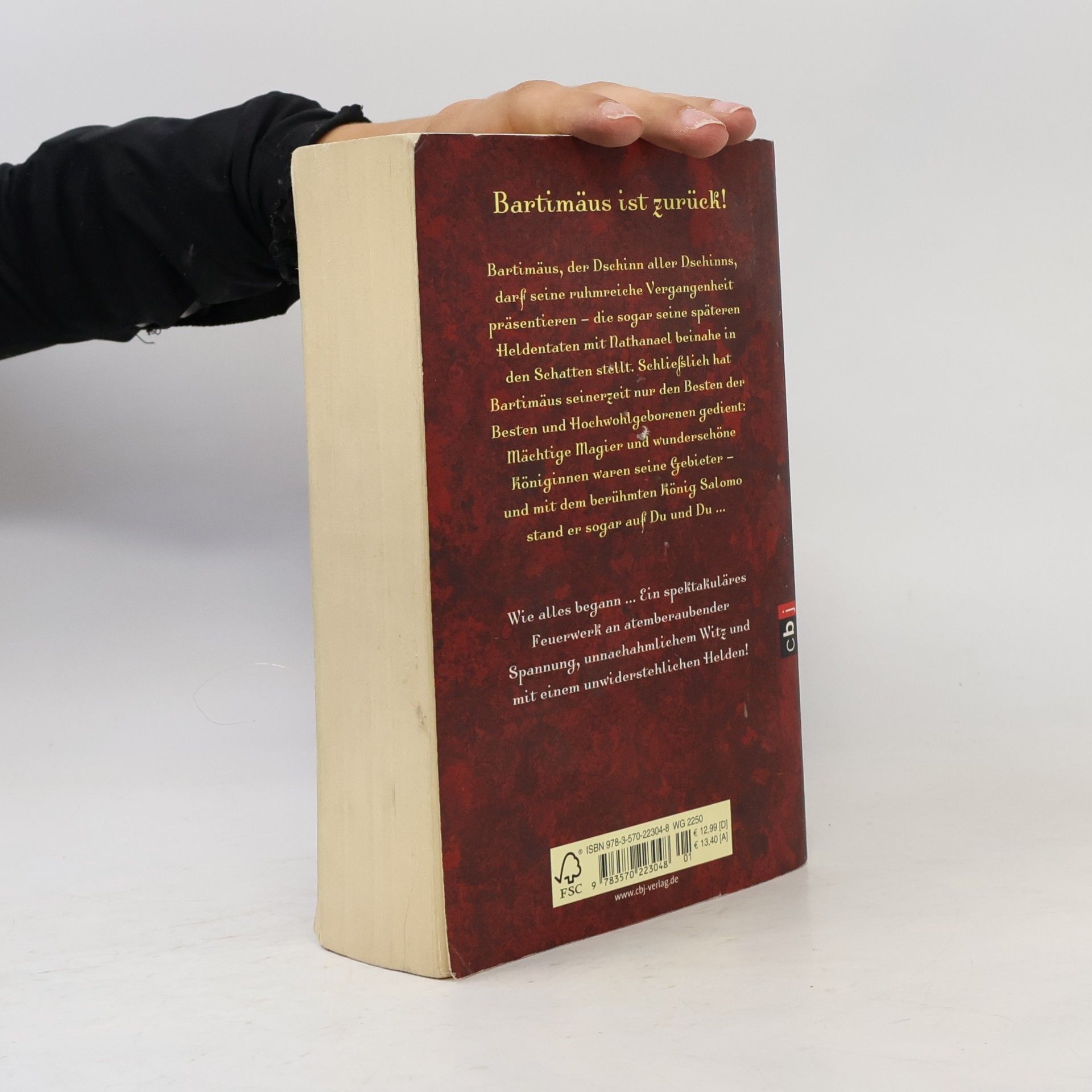 Jonathan Stroud Bartimäus: Der Ring des Salomo