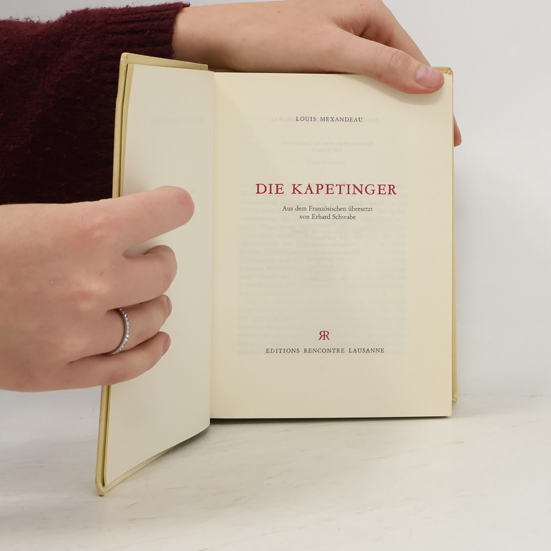 Louis Mexandeau Die großen Dynastien Europas: Die Kapetinger
