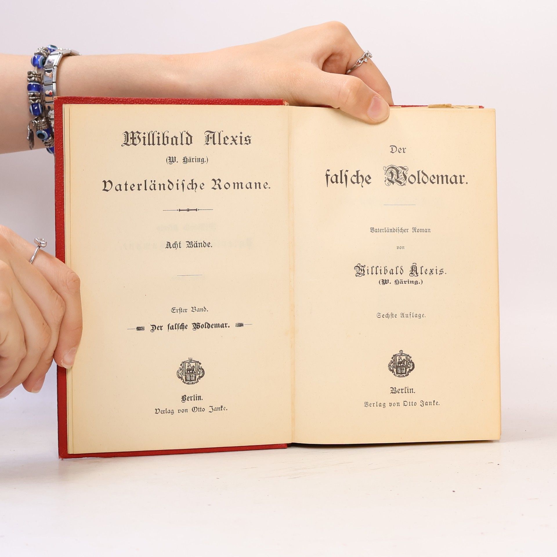 Willibald Alexis Der falsche Woldemar