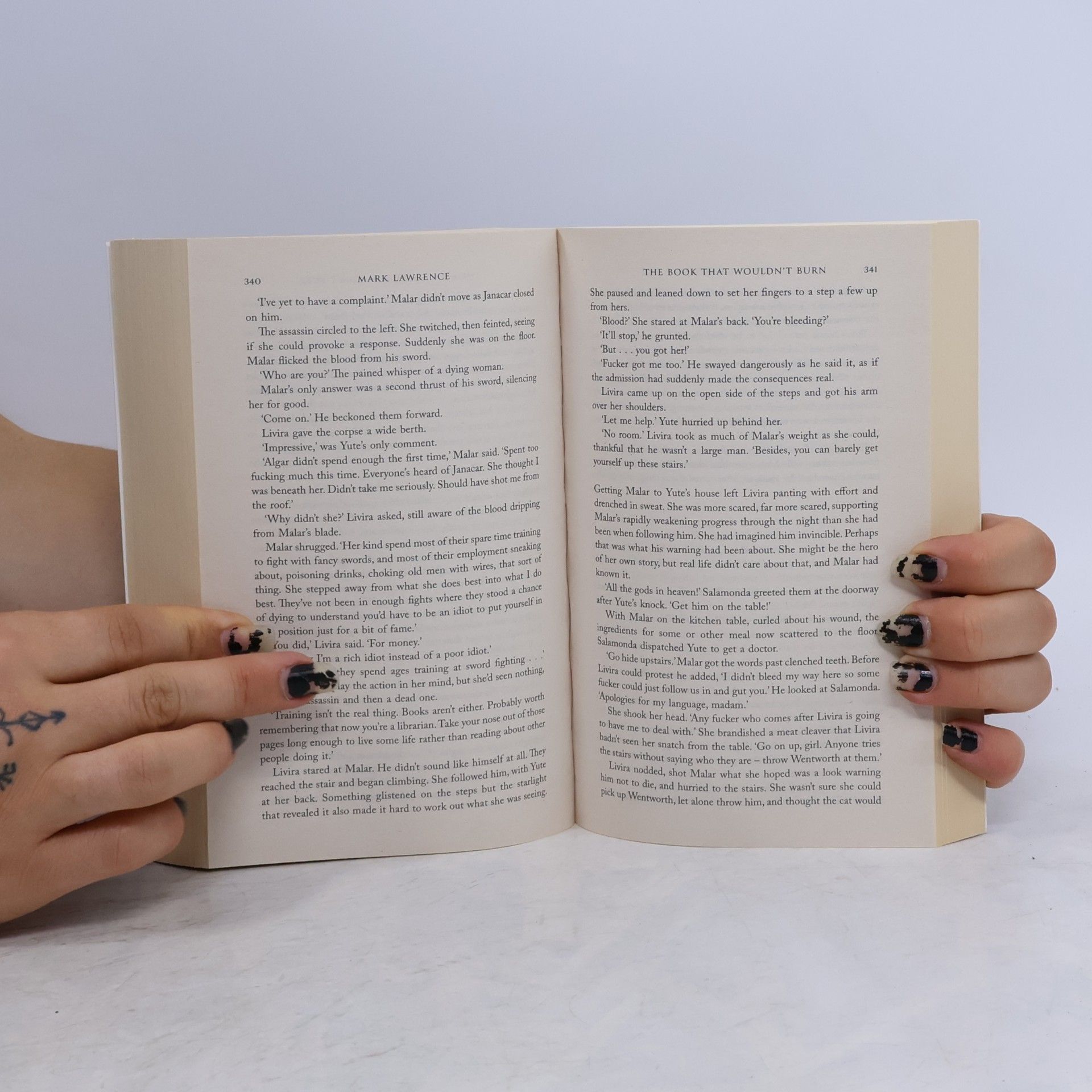 Mark Lawrence The Book That Wouldn't Burn